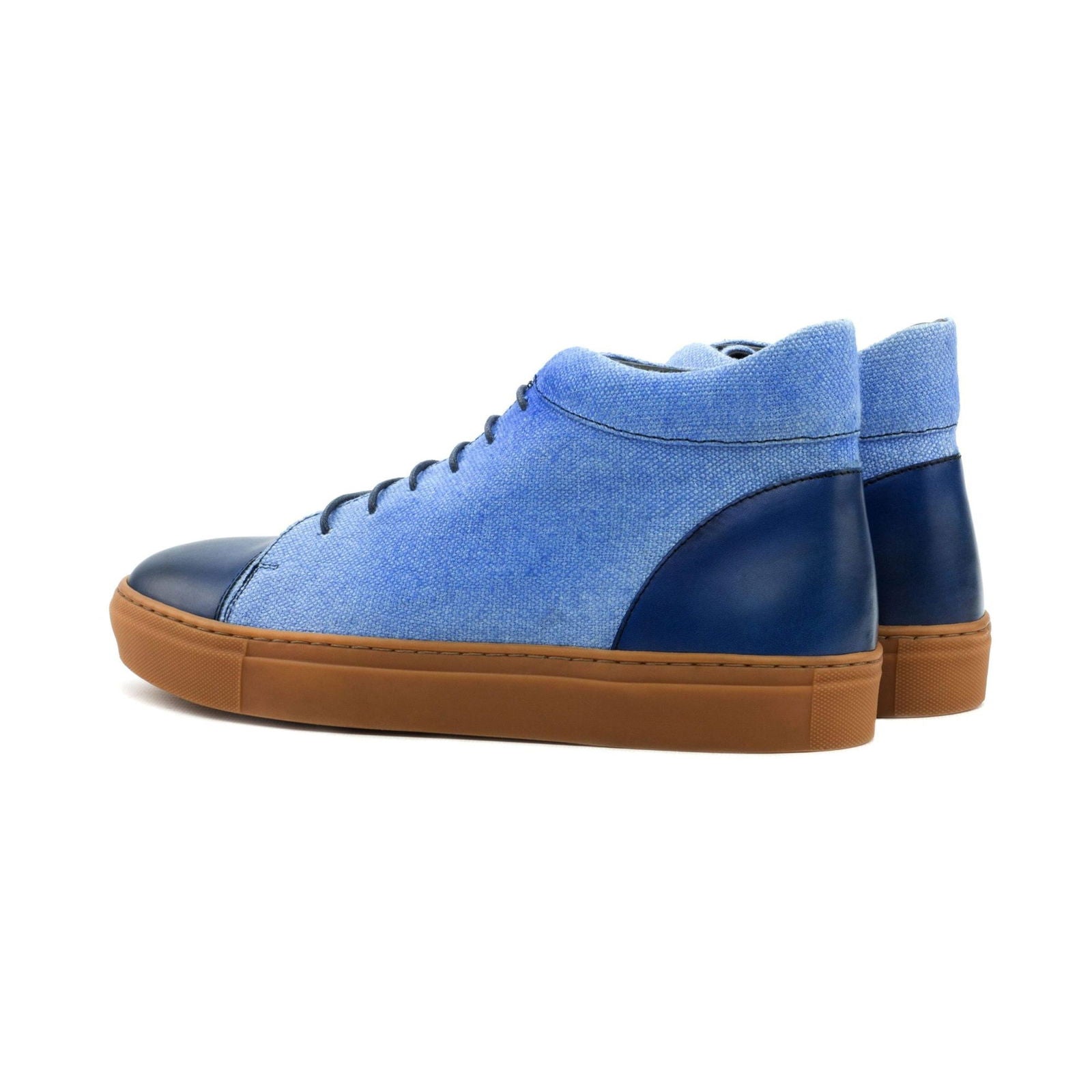 High-Top Sneakers MALONE - Milanese Leather