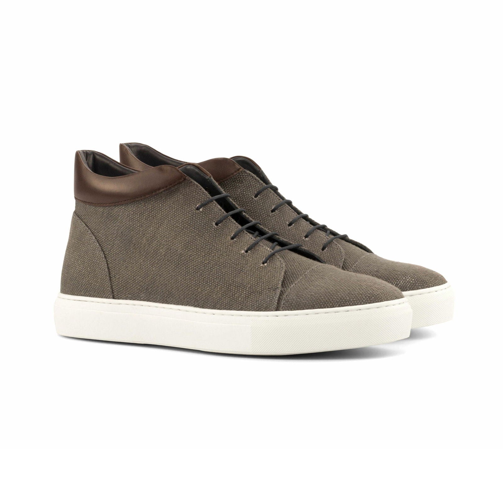 High-Top Sneakers SMOKES - Milanese Leather