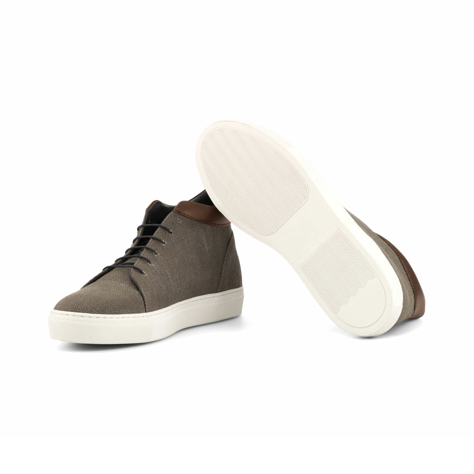 High-Top Sneakers SMOKES - Milanese Leather