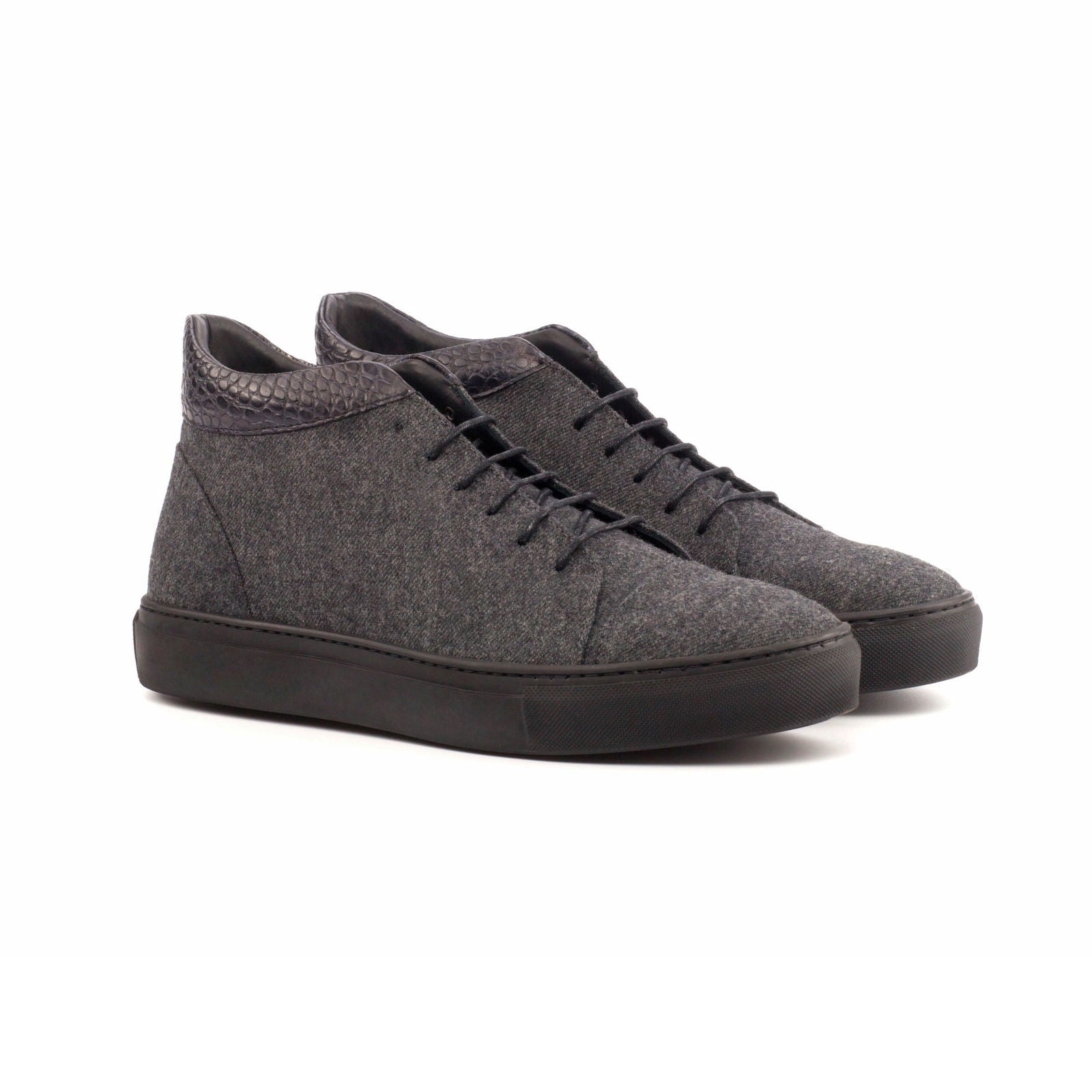 High-Top Sneakers WRAITH - Milanese Leather