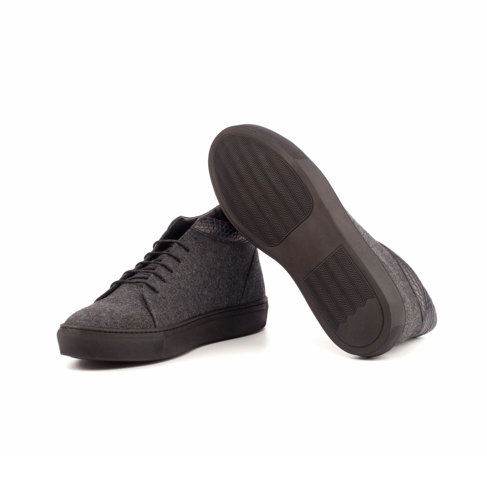 High-Top Sneakers WRAITH - Milanese Leather