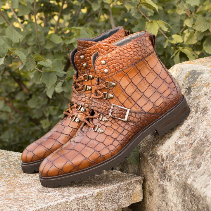 Hiking Boots MAKALU - Milanese Leather