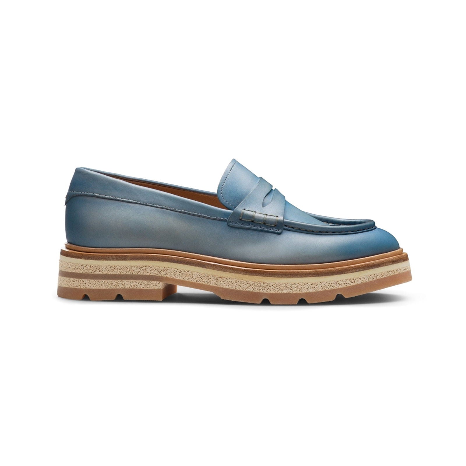 Iris Bluebell - Milanese Leather