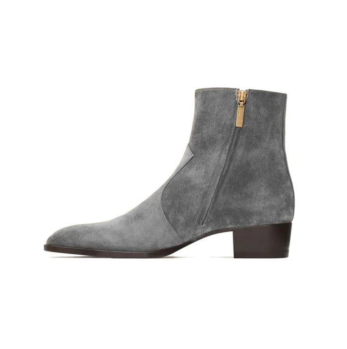 Jayne Nichols Cuban Boots - Milanese Leather