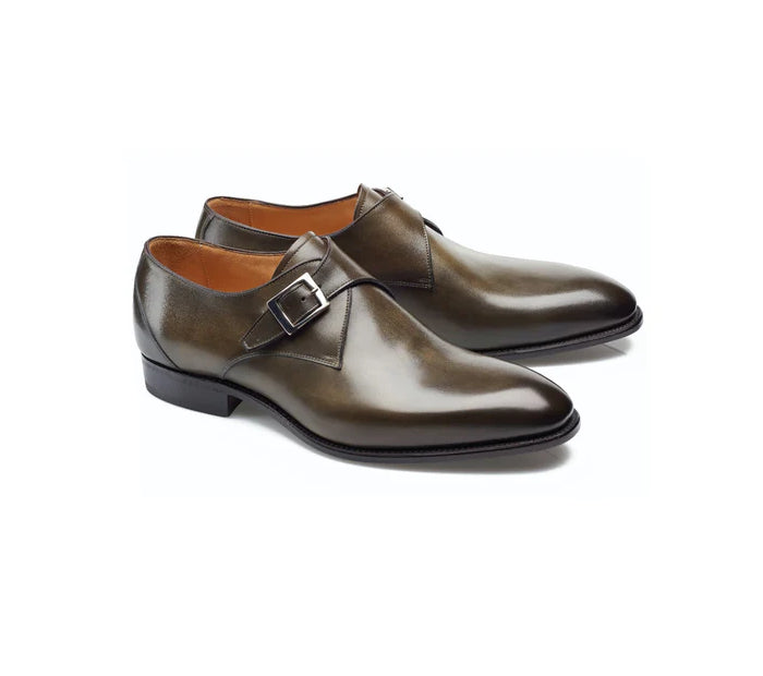 Joel Orr MonkStrap Shoes - Milanese Leather