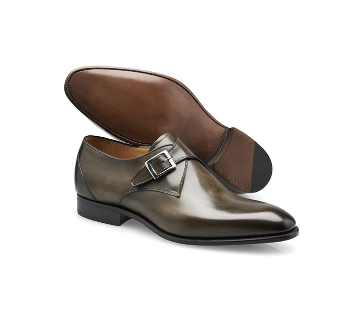 Joel Orr MonkStrap Shoes - Milanese Leather