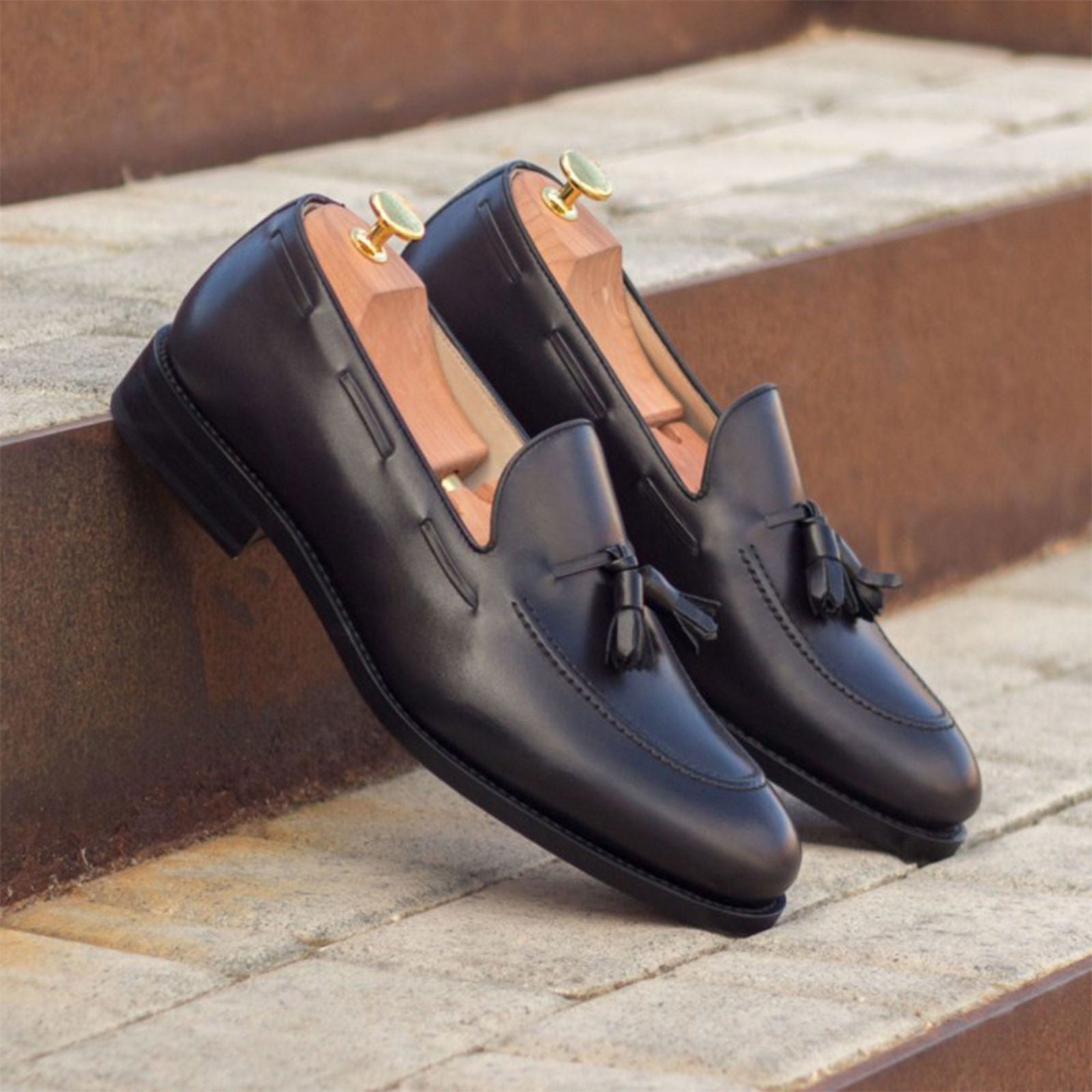 Loafers AARON - Milanese Leather