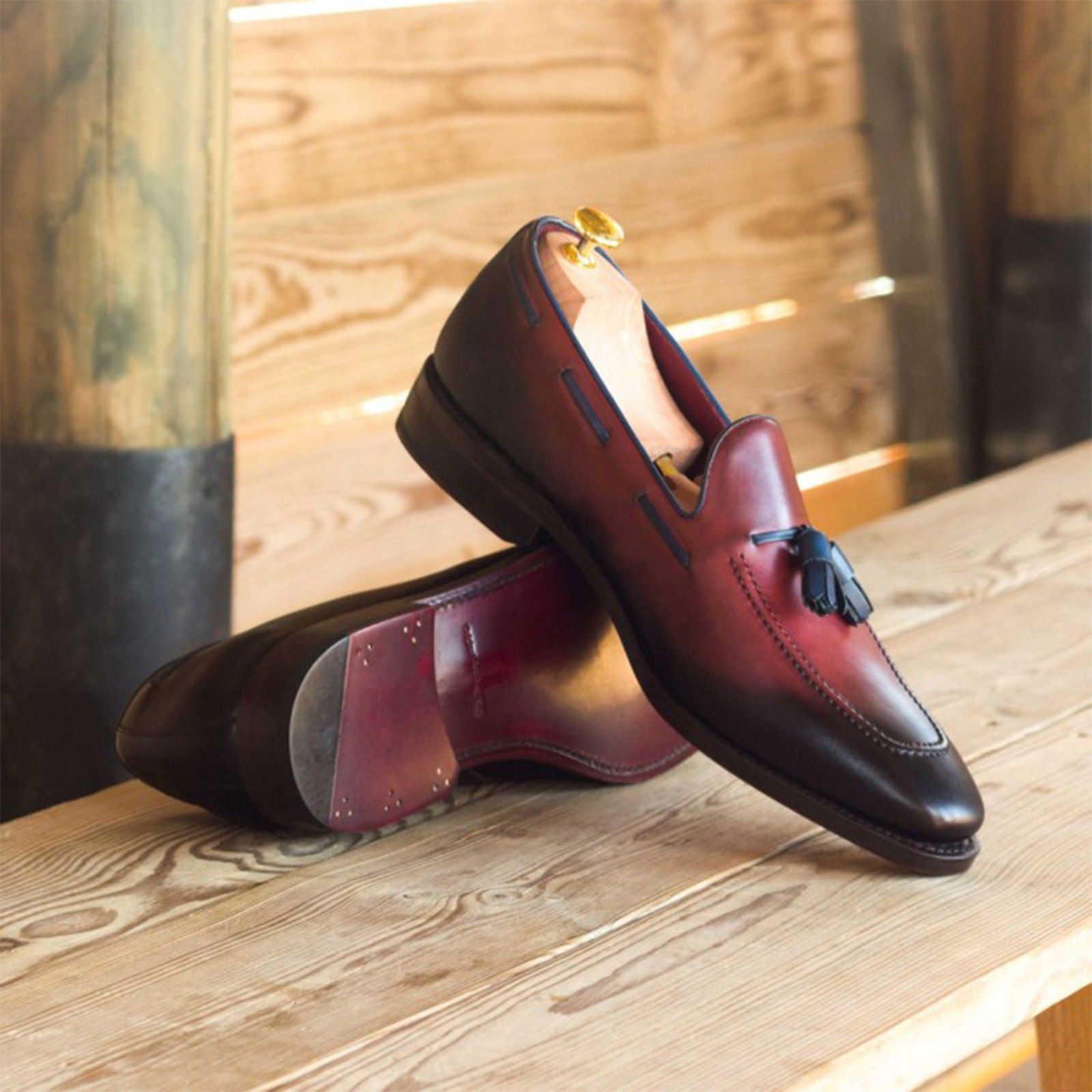 Loafers ABRAHAM - Milanese Leather