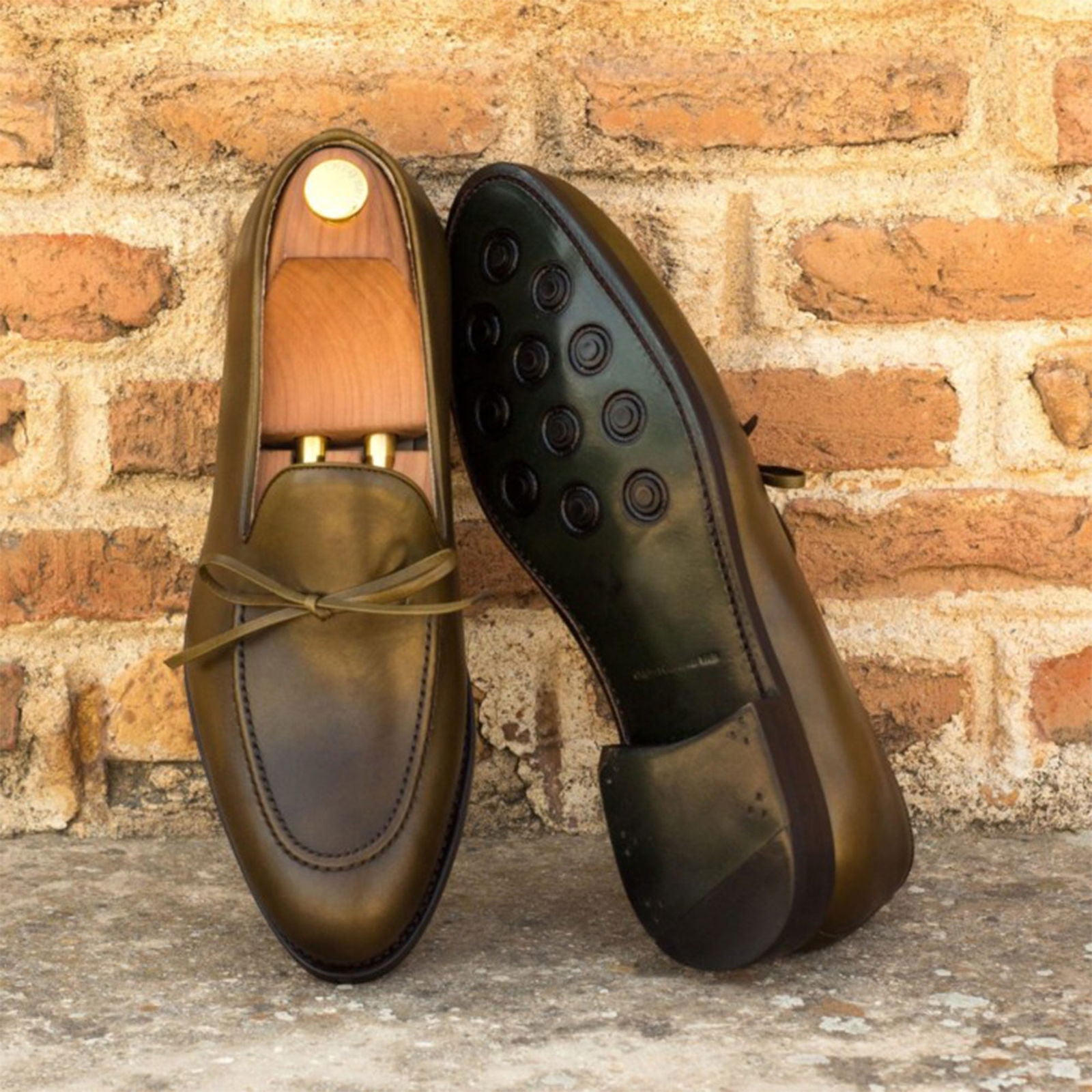 Loafers BENSON - Milanese Leather