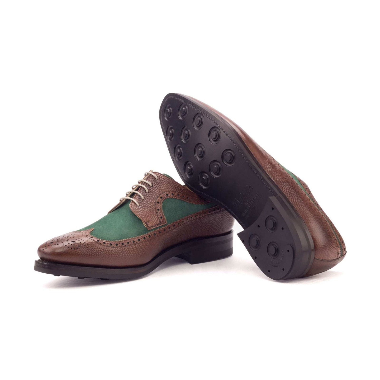 Longwing Blucher Shoes ABBRUZZI - Milanese Leather