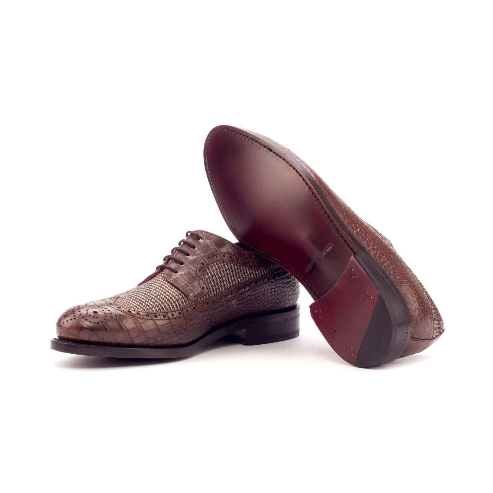 Longwing Blucher Shoes AFONSA - Milanese Leather