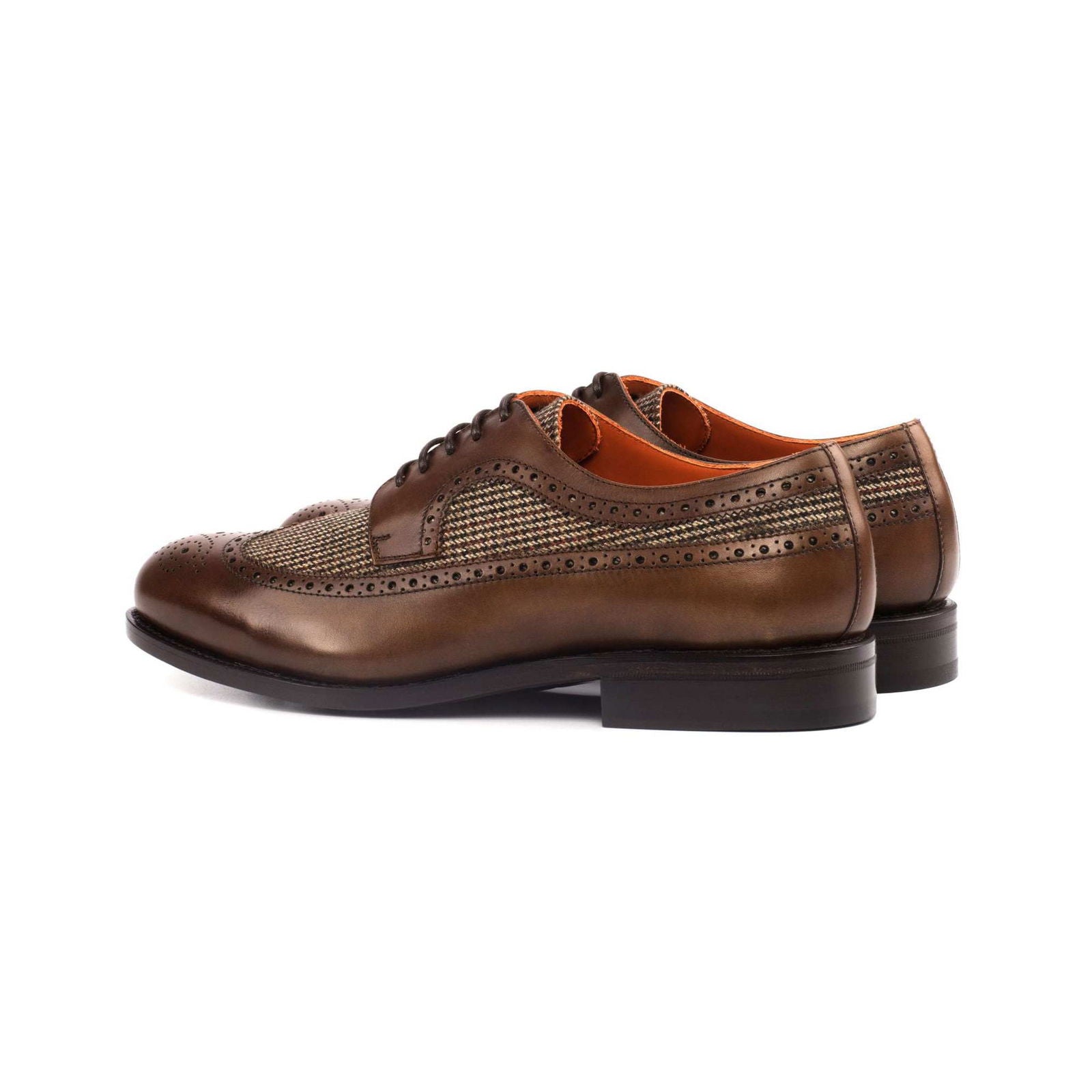 Longwing Blucher Shoes GUIDO - Milanese Leather