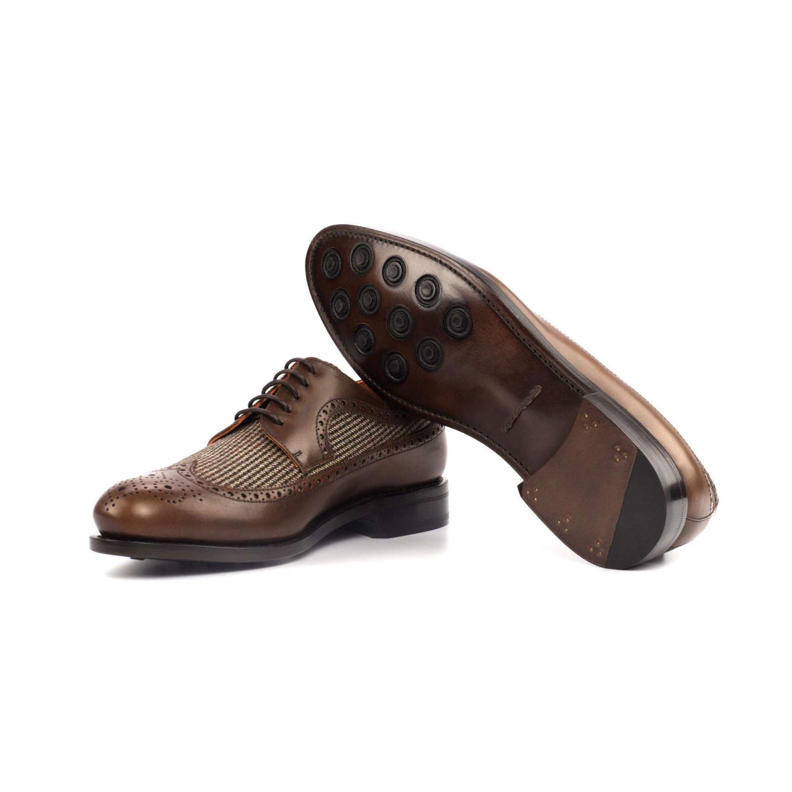 Longwing Blucher Shoes GUIDO - Milanese Leather