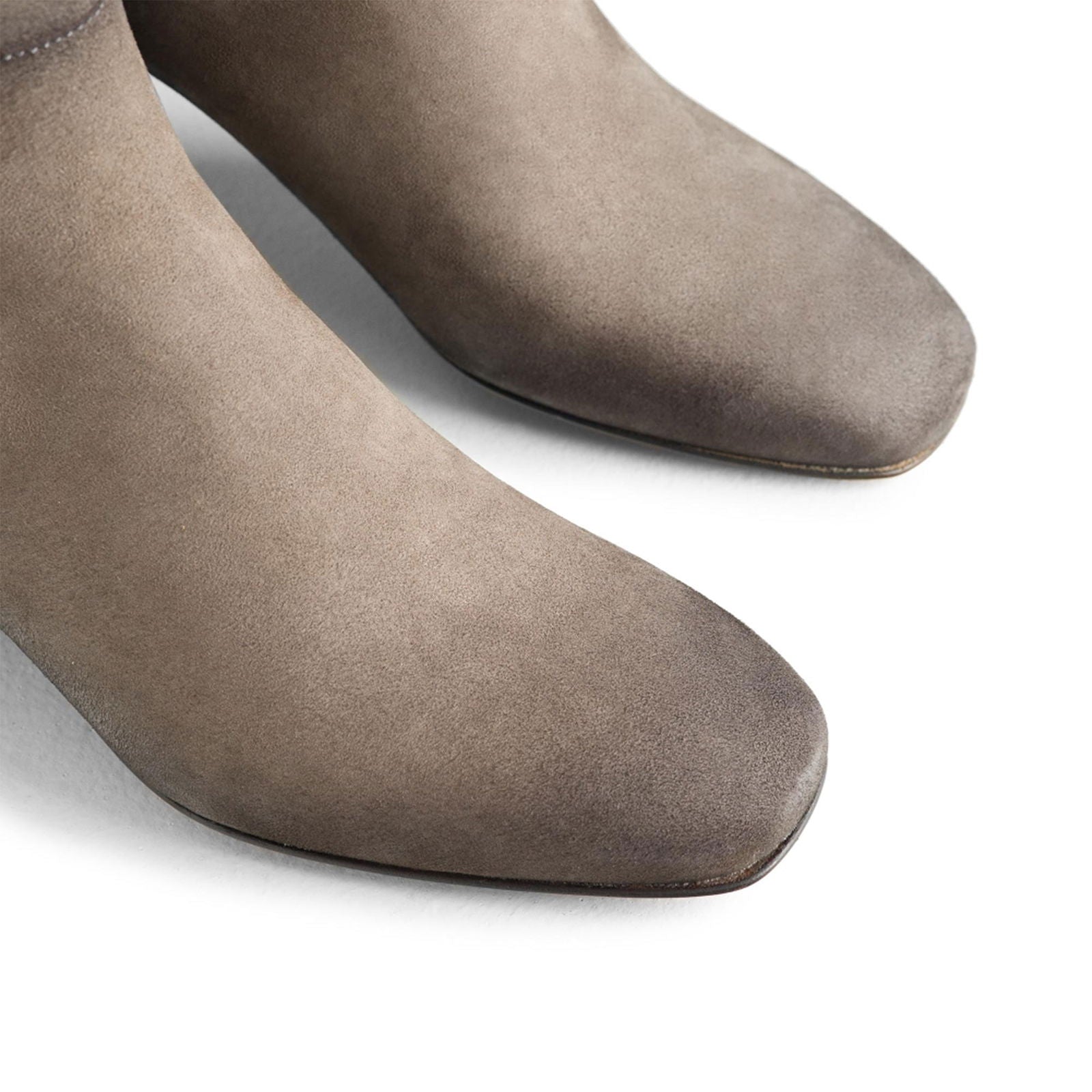 Loni Grey Suede - Milanese Leather