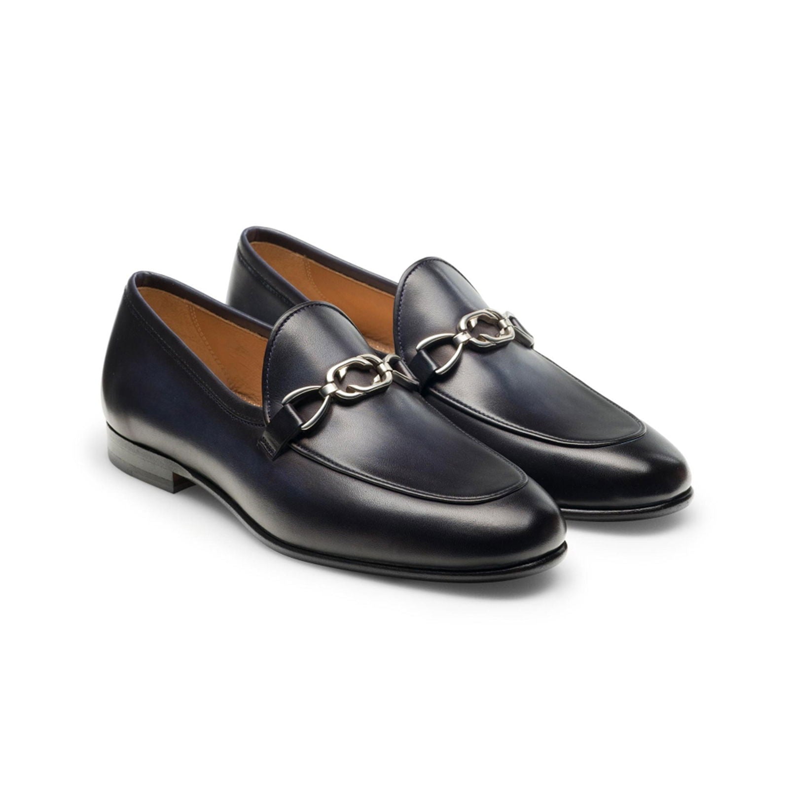 Mina Navy - Milanese Leather