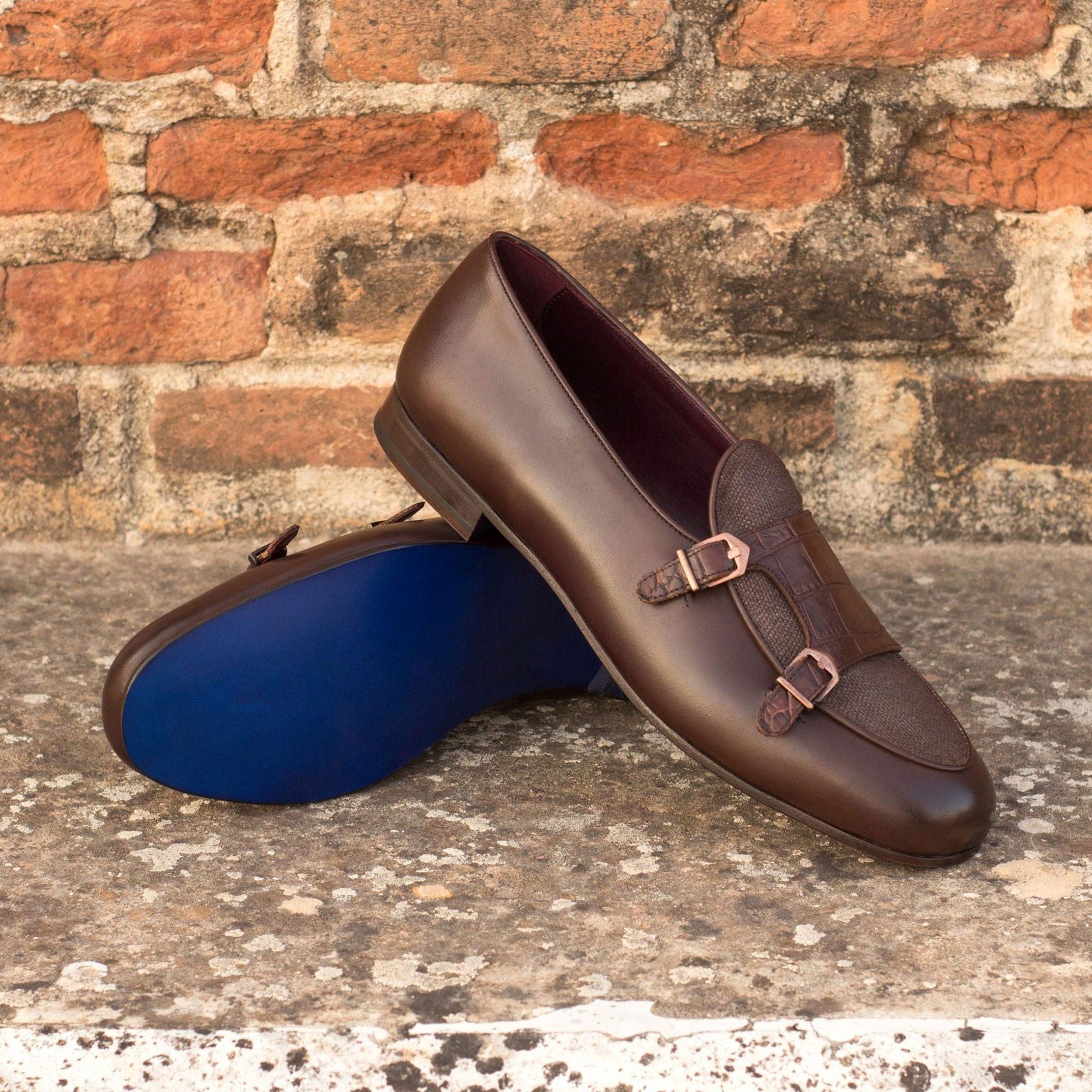 Monk Slippers DELVILLE - Milanese Leather