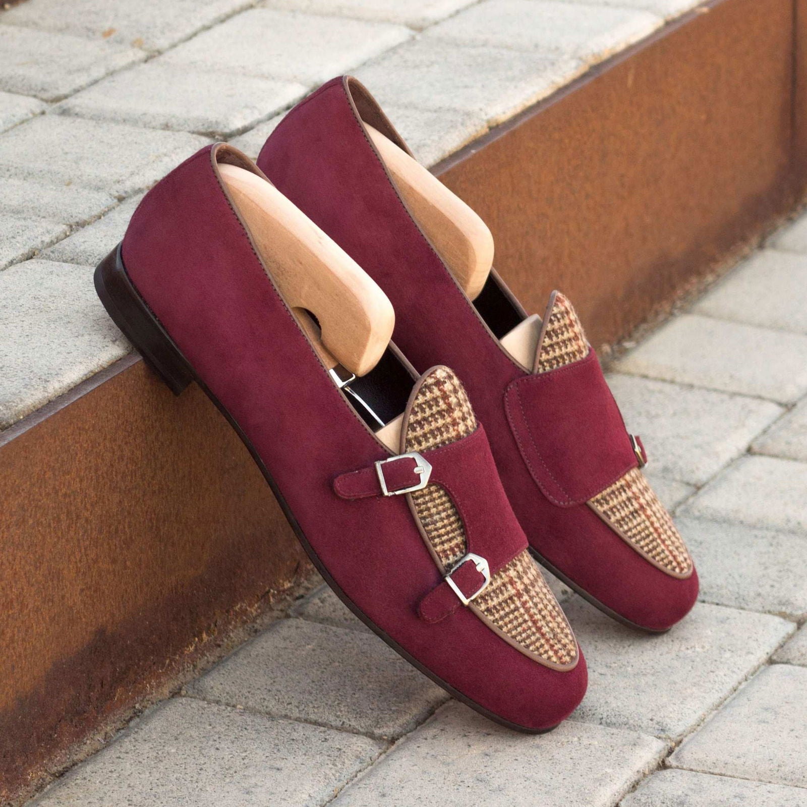 Monk Slippers ENSOR - Milanese Leather