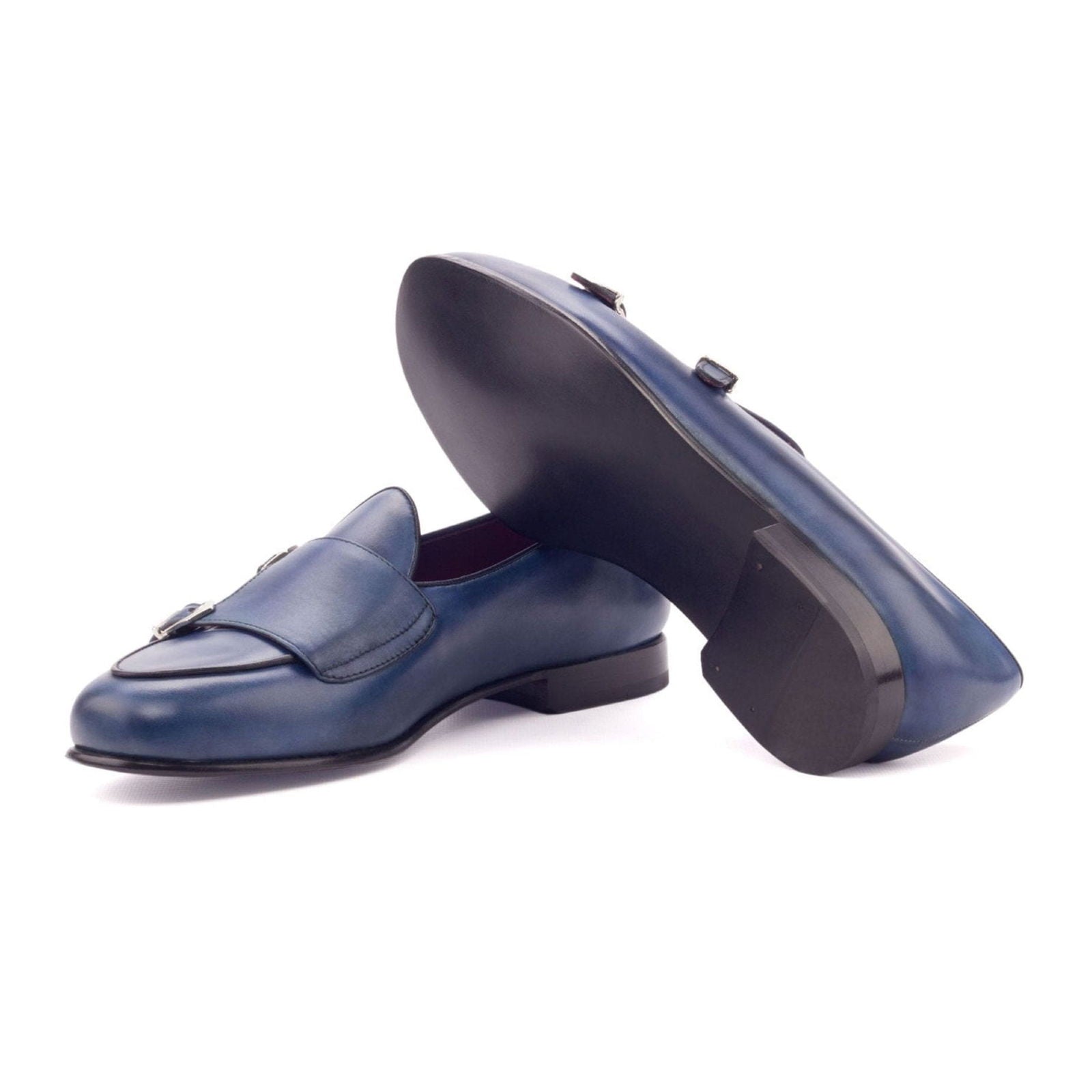 Monk Slippers GIBBES - Milanese Leather