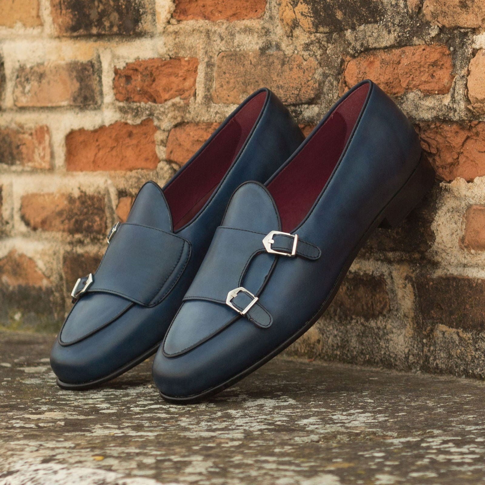 Monk Slippers GIBBES - Milanese Leather