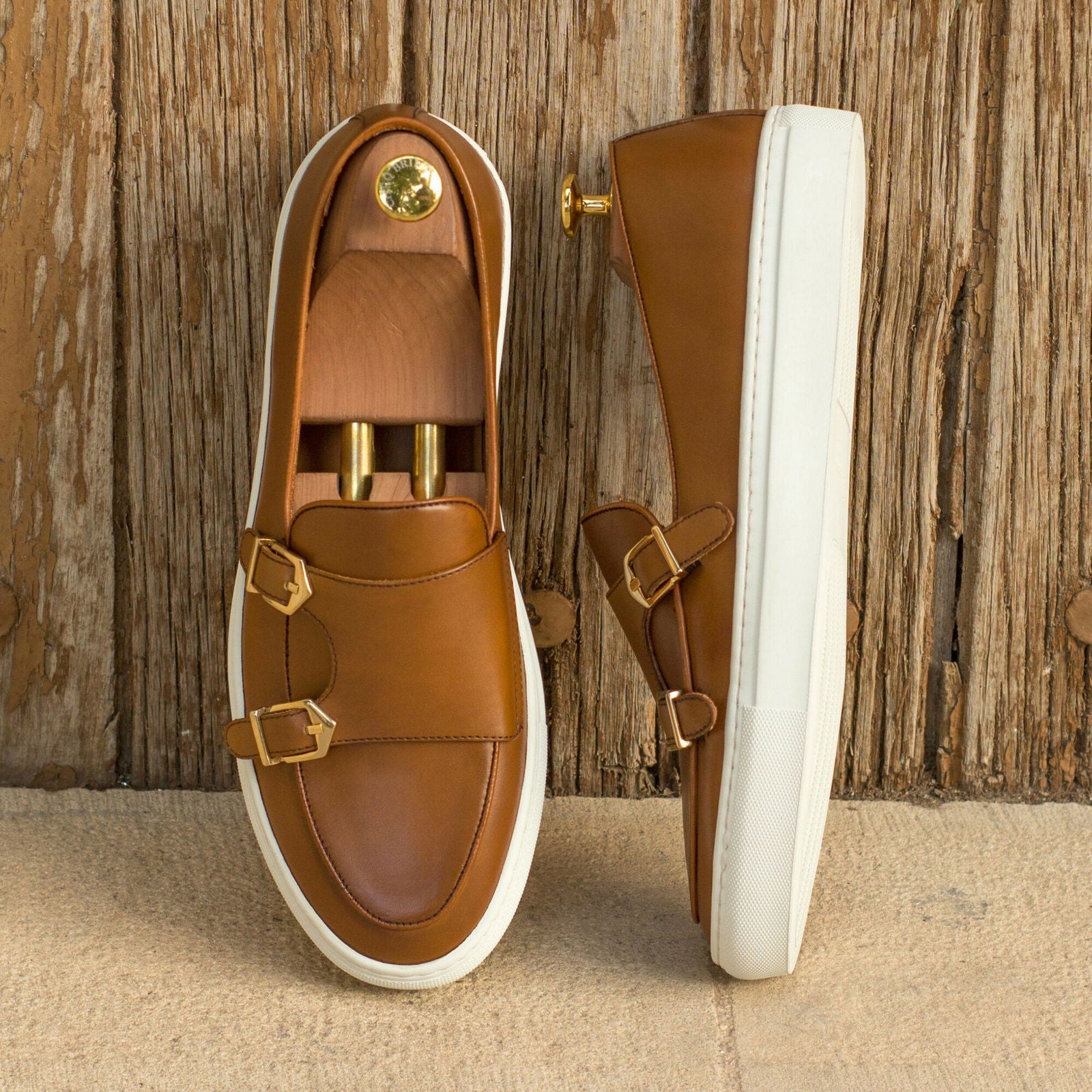 Monk Sneakers BLONDEL - Milanese Leather