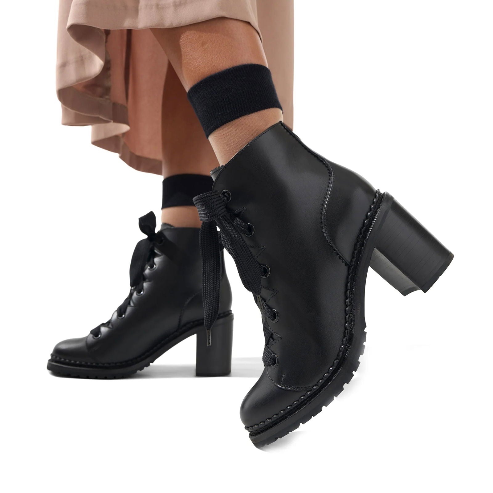 Mrs. Keira Boot - Milanese Leather