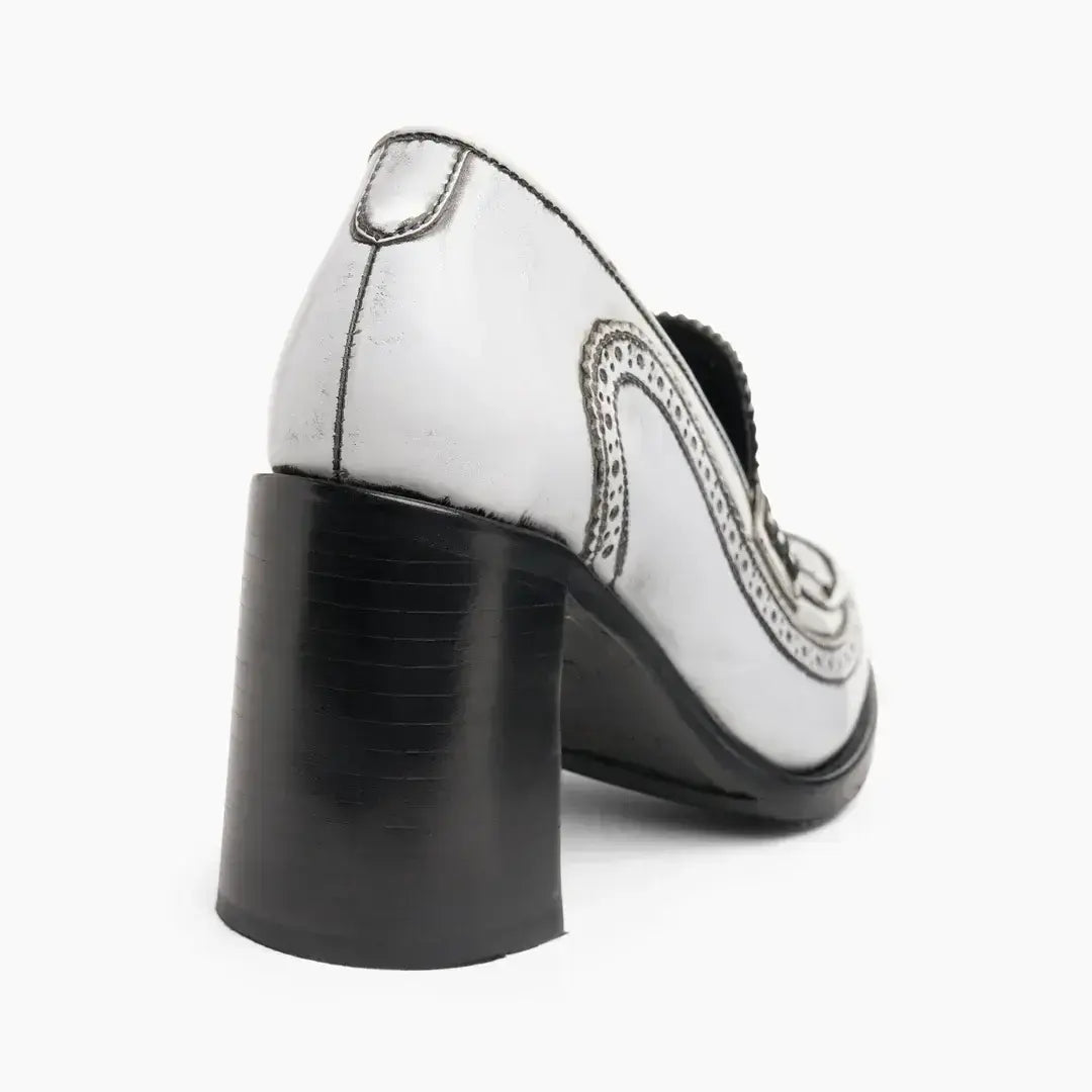 Mrs. Sophia Loafer - Milanese Leather