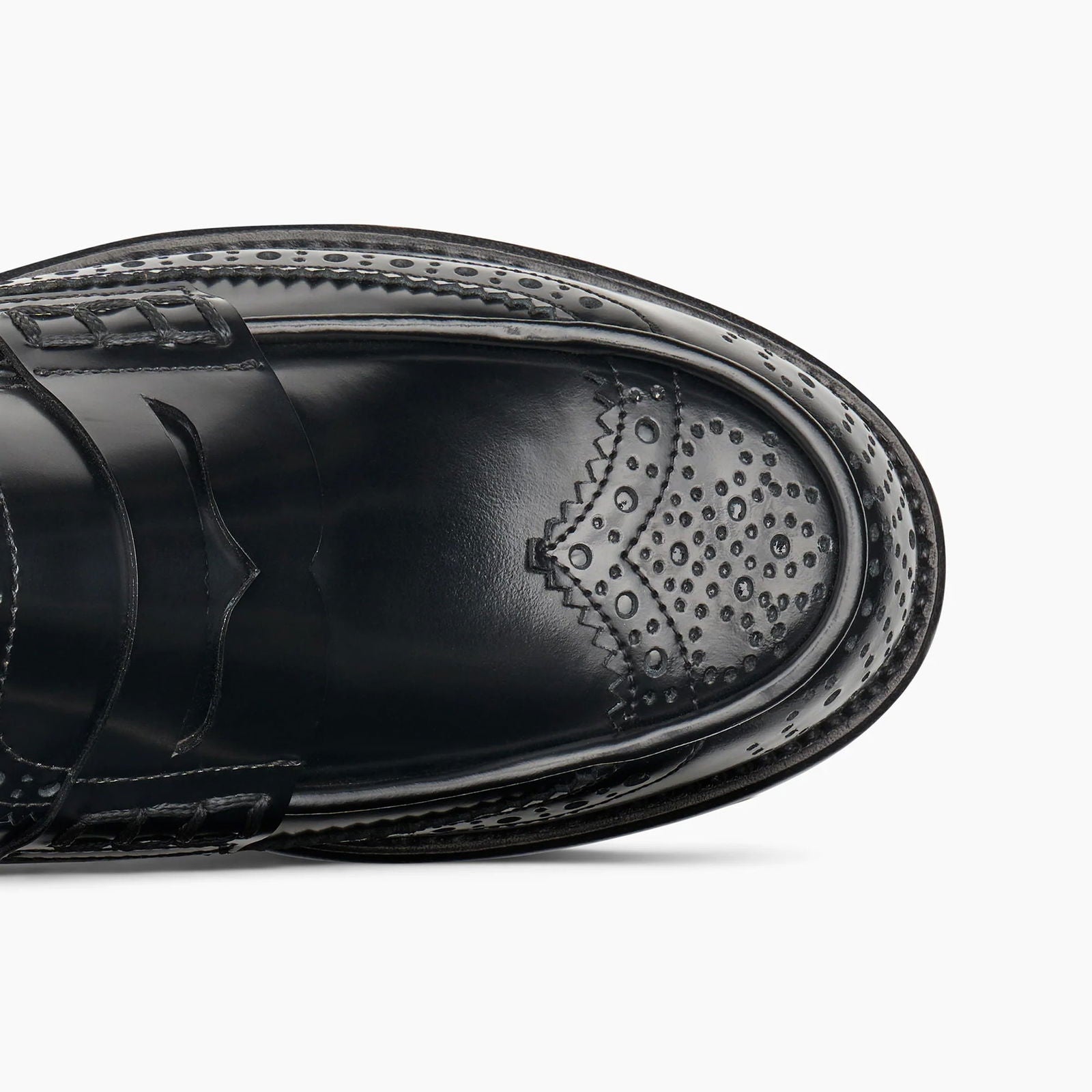 Ms. Charlotte Loafer Black - Milanese Leather