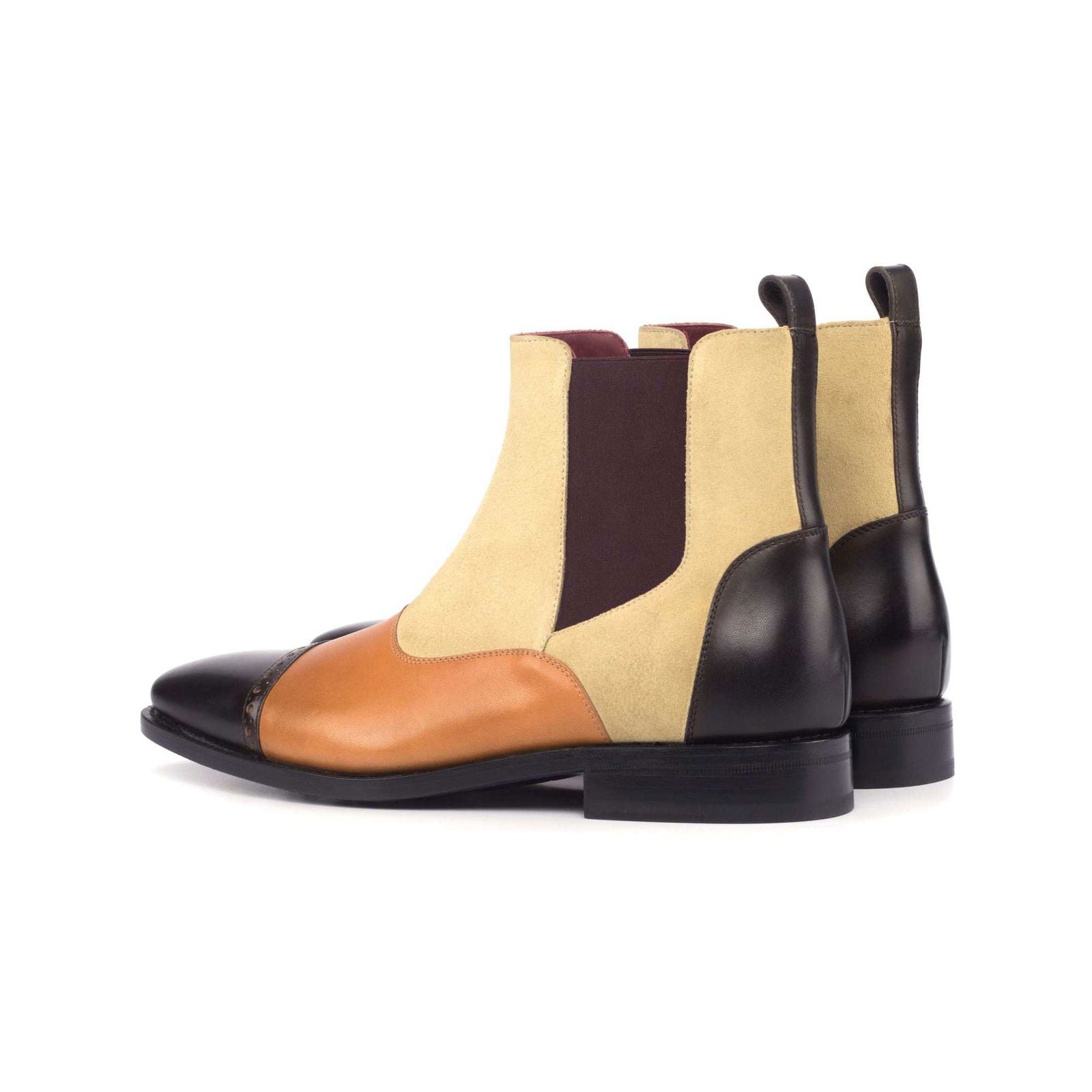 Multi-Panel Chelsea Boots DYLAN - Milanese Leather