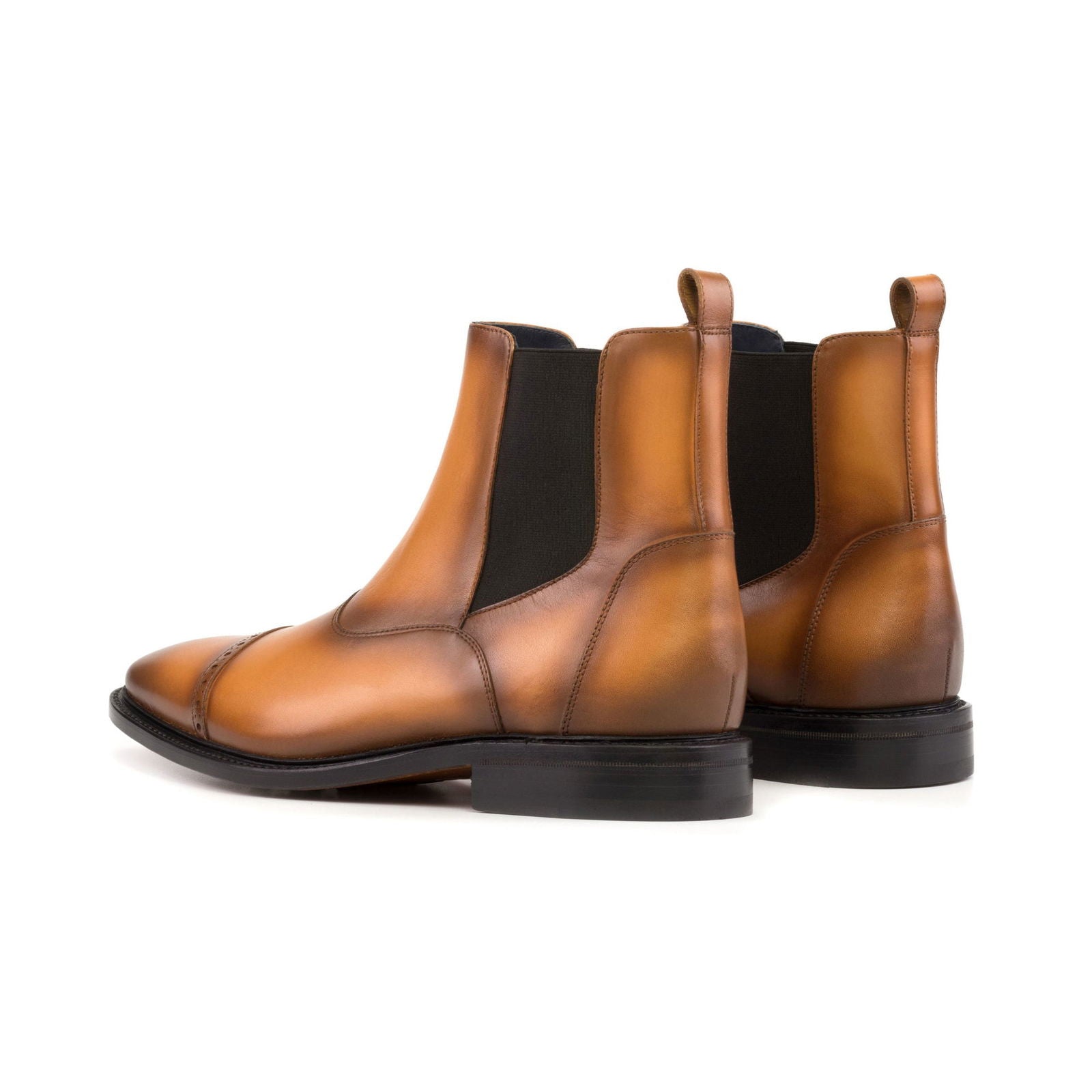 Multi-Panel Chelsea Boots MEGAHEY - Milanese Leather