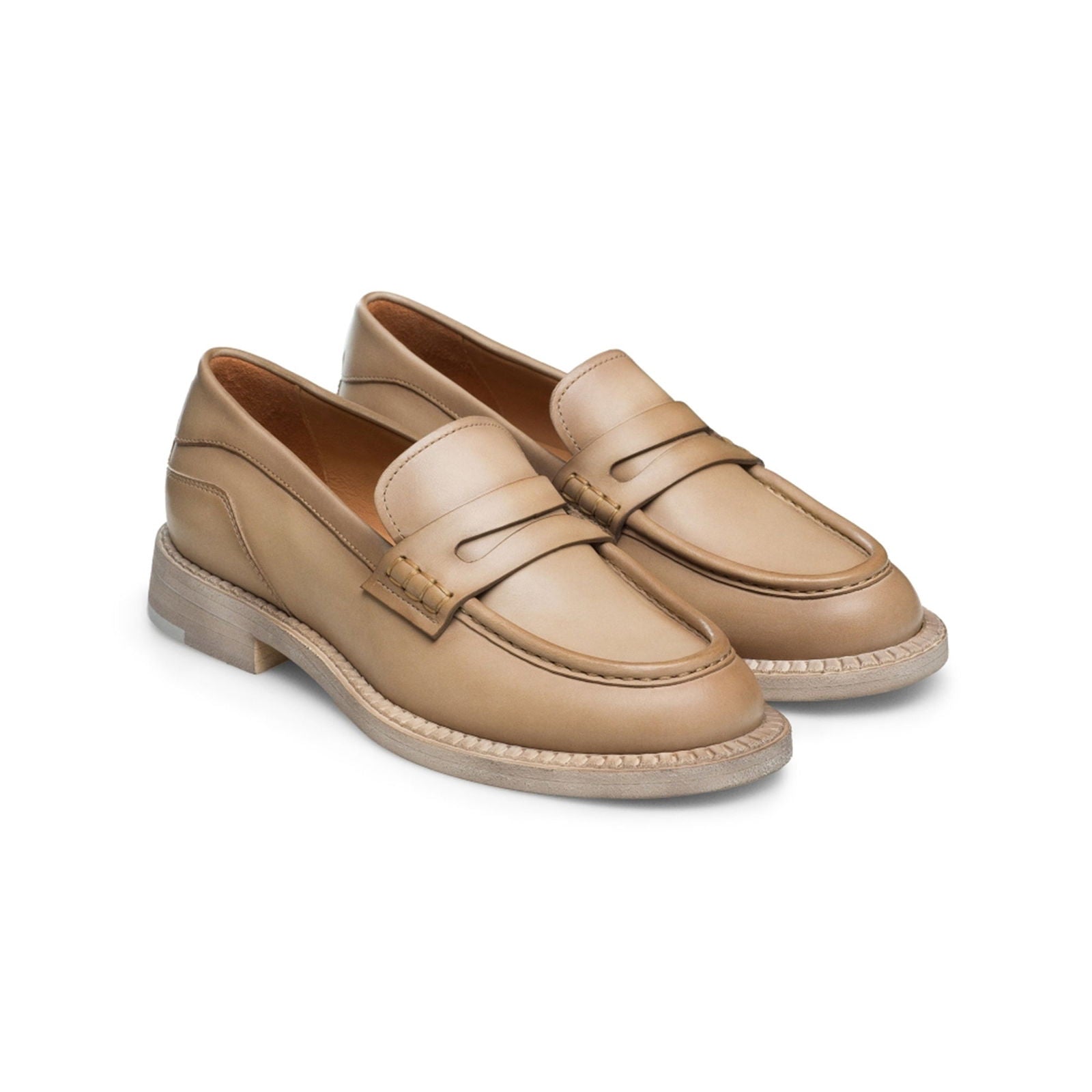 Oaklynn Bone - Milanese Leather