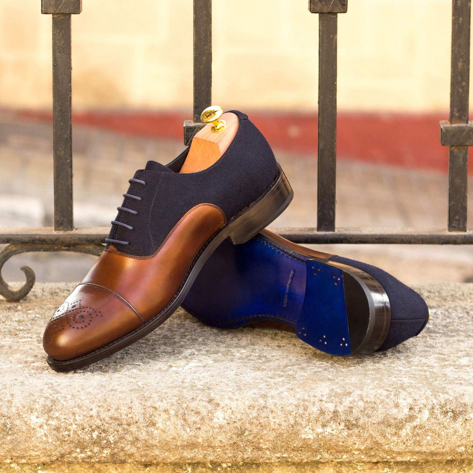 Oxford Shoes DOMBEY - Milanese Leather