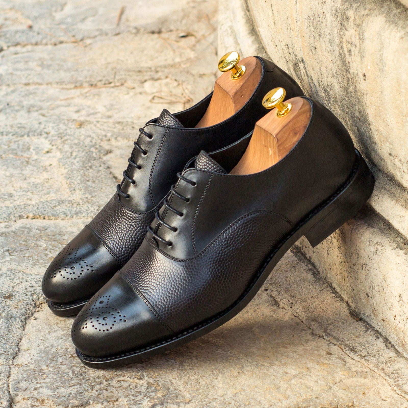 Oxford Shoes STEERFORTH - Milanese Leather