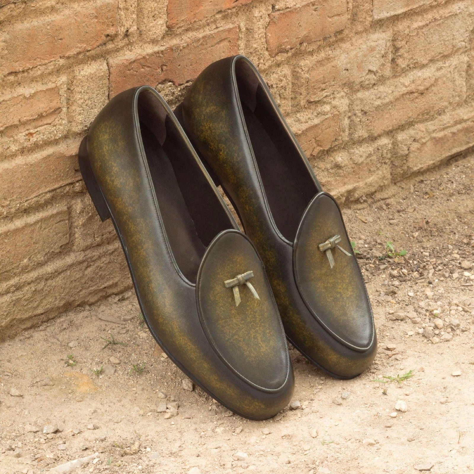 Patina Belgian Slippers SPA - Milanese Leather