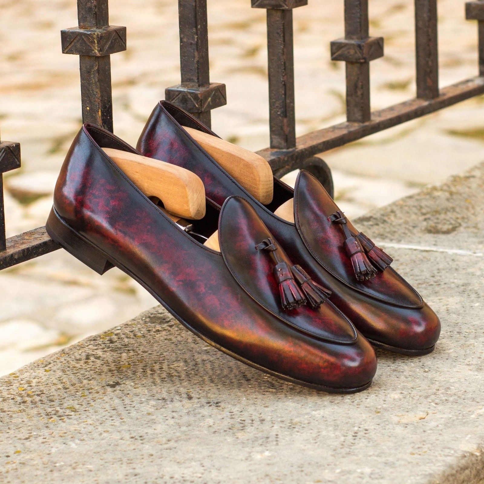 Patina Belgian Slippers TIENEN - Milanese Leather