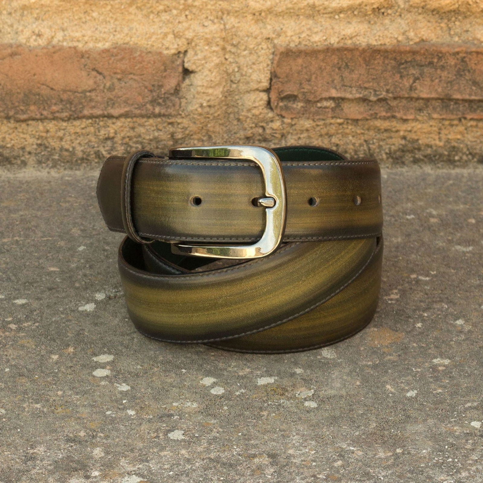 Patina Belt EASTPORT - Milanese Leather