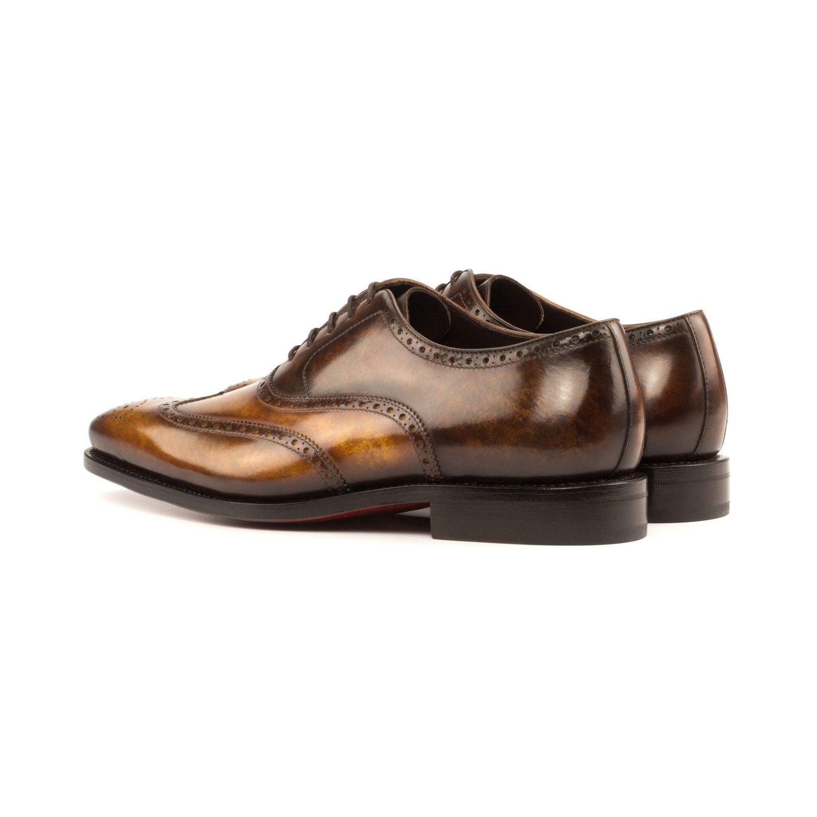 Patina Brogue Shoes ALFREDO - Milanese Leather