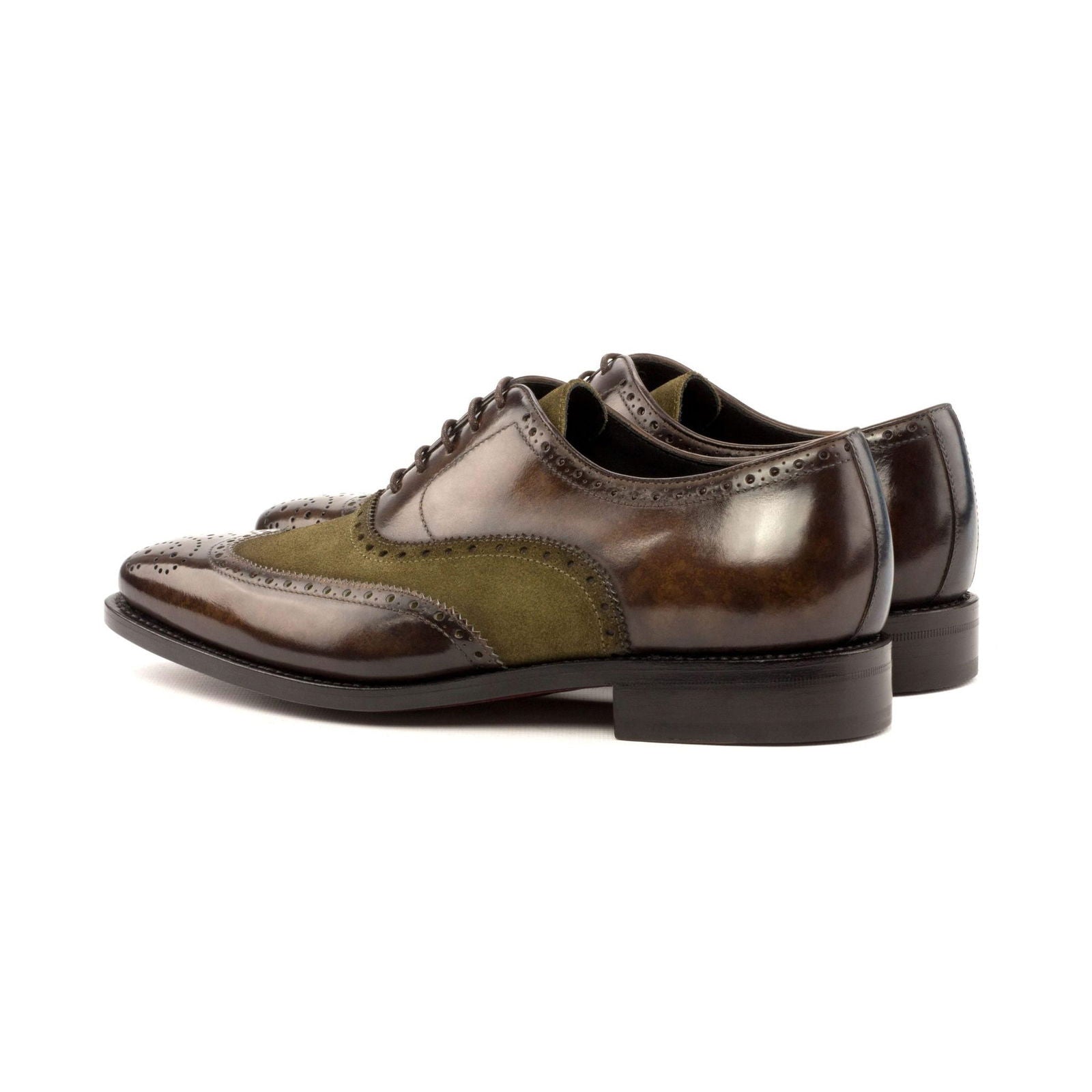 Patina Brogue Shoes ALPHONSO - Milanese Leather