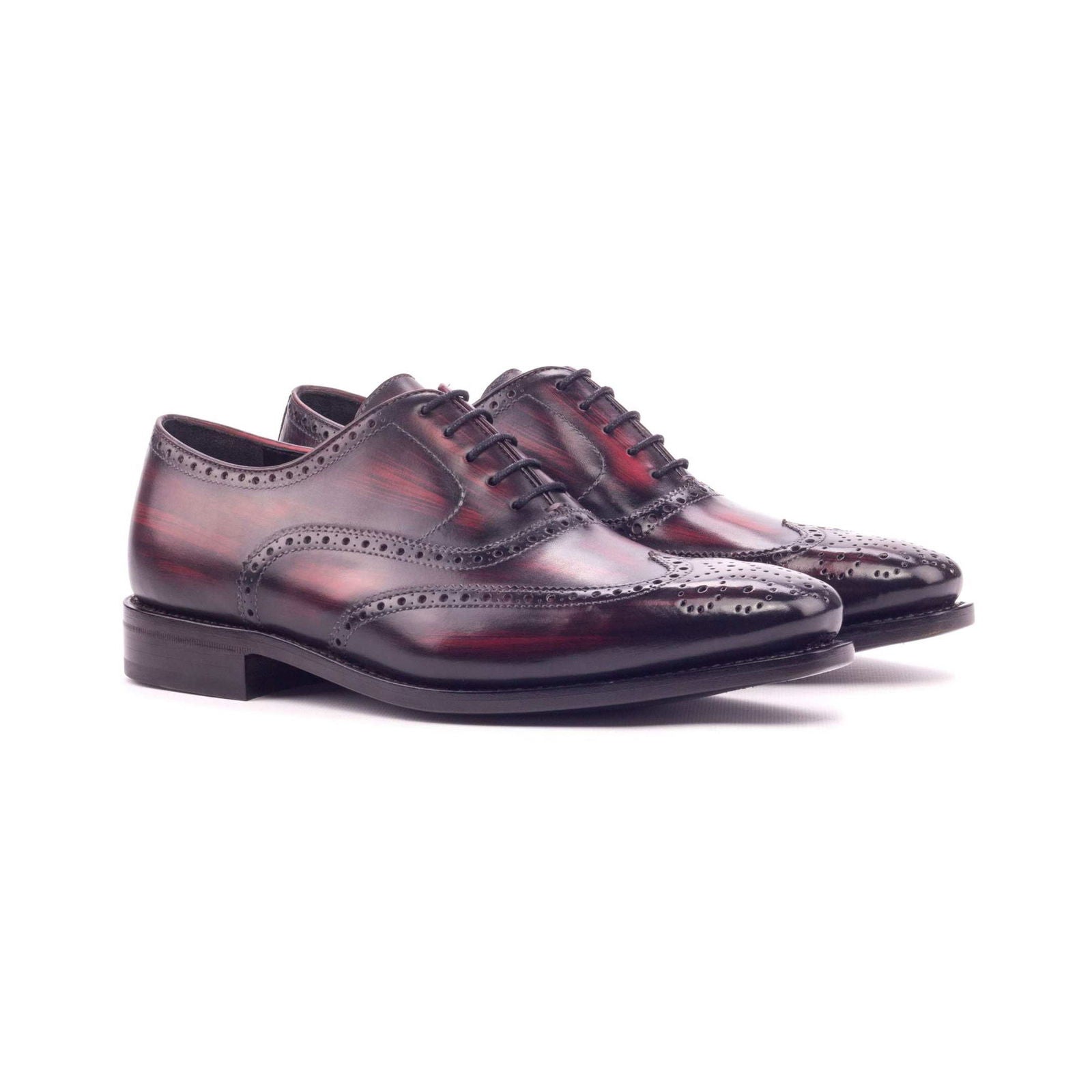 Patina Brogue Shoes ASTORO - Milanese Leather