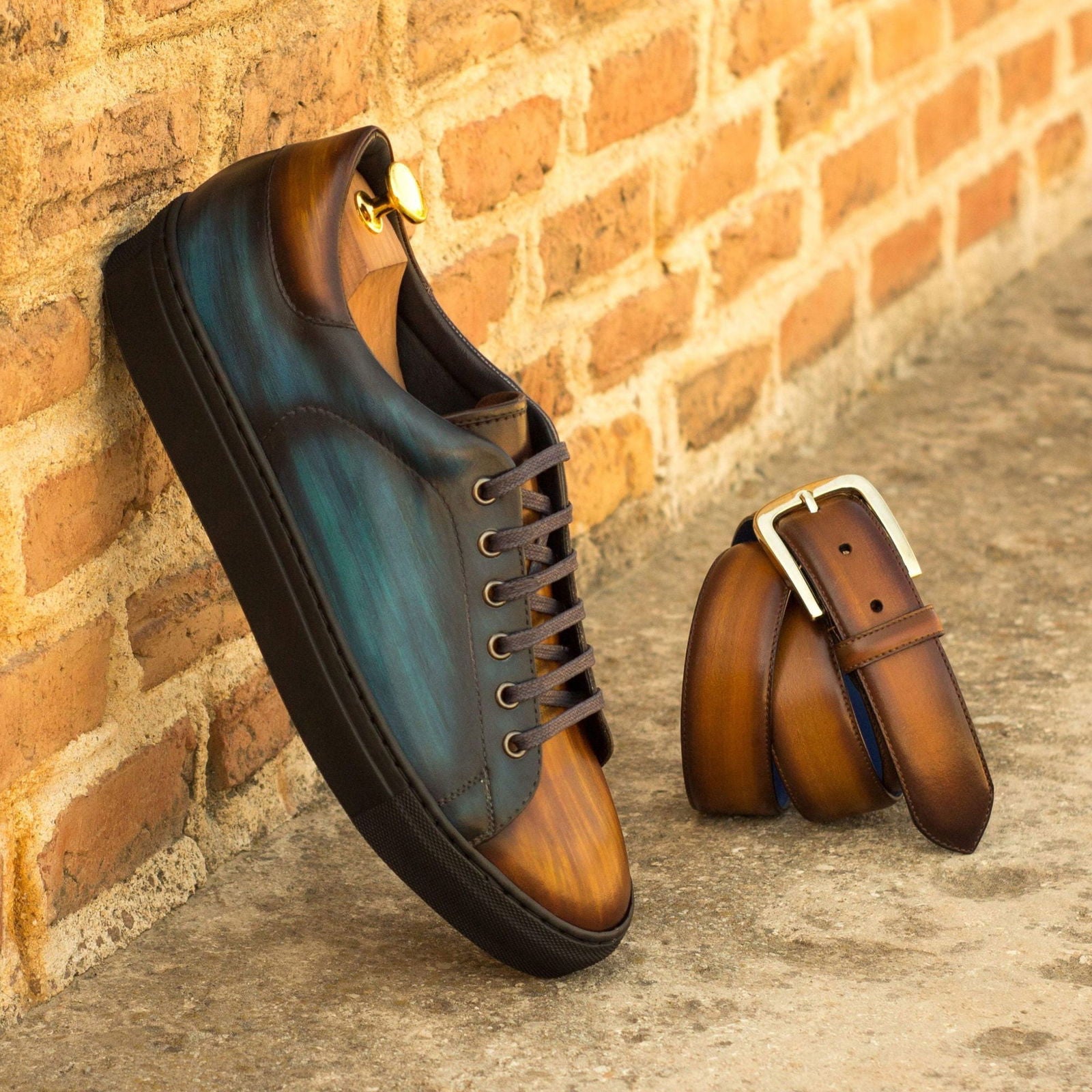 Patina Classic Trainers ALTOBELLI - Milanese Leather