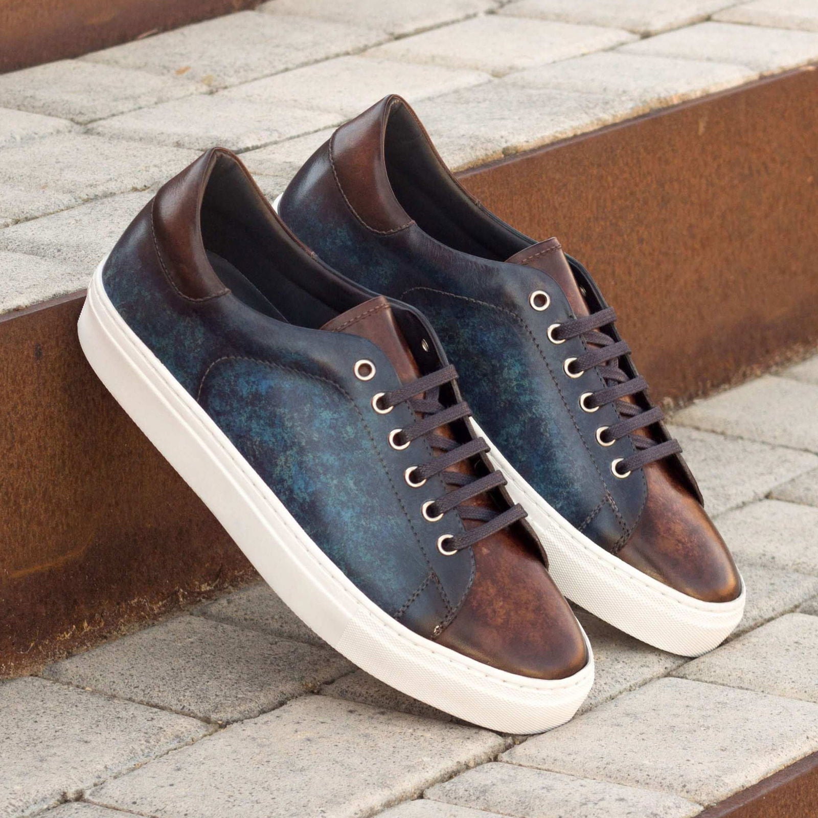 Patina Classic Trainers BARZAGLI - Milanese Leather