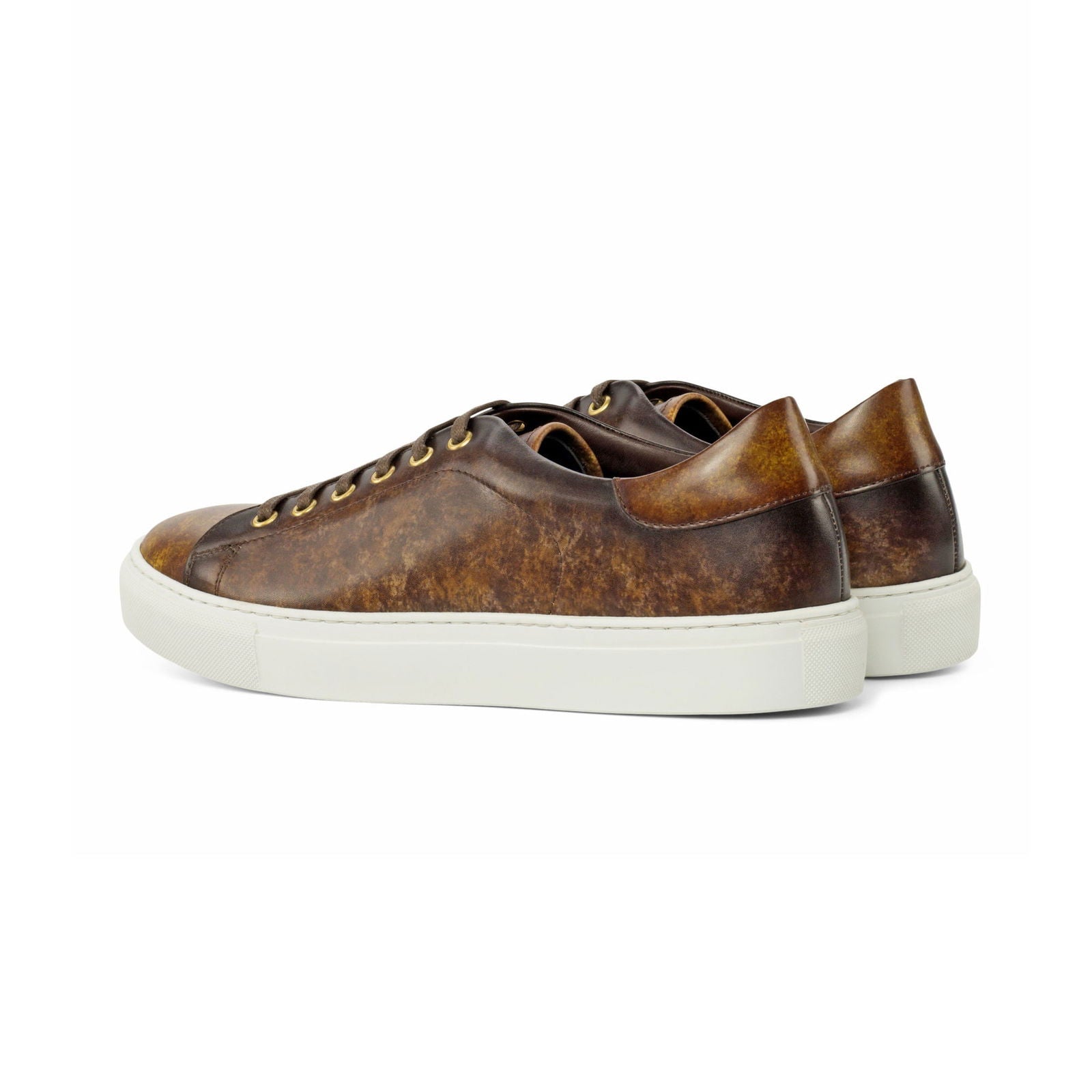 Patina Classic Trainers BRONZA - Milanese Leather