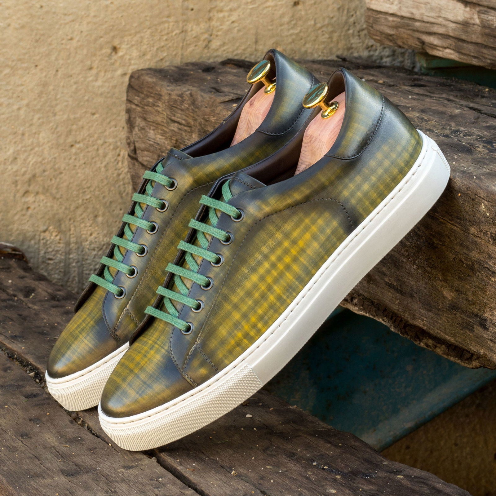 Patina Classic Trainers SLIMO - Milanese Leather