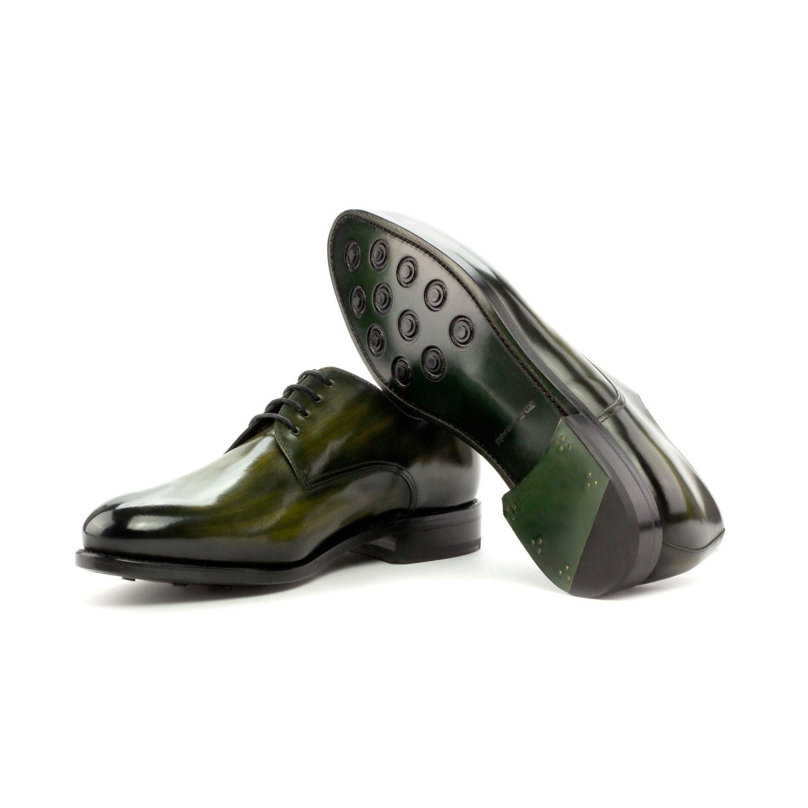 Patina Derby Shoes BUSH - Milanese Leather