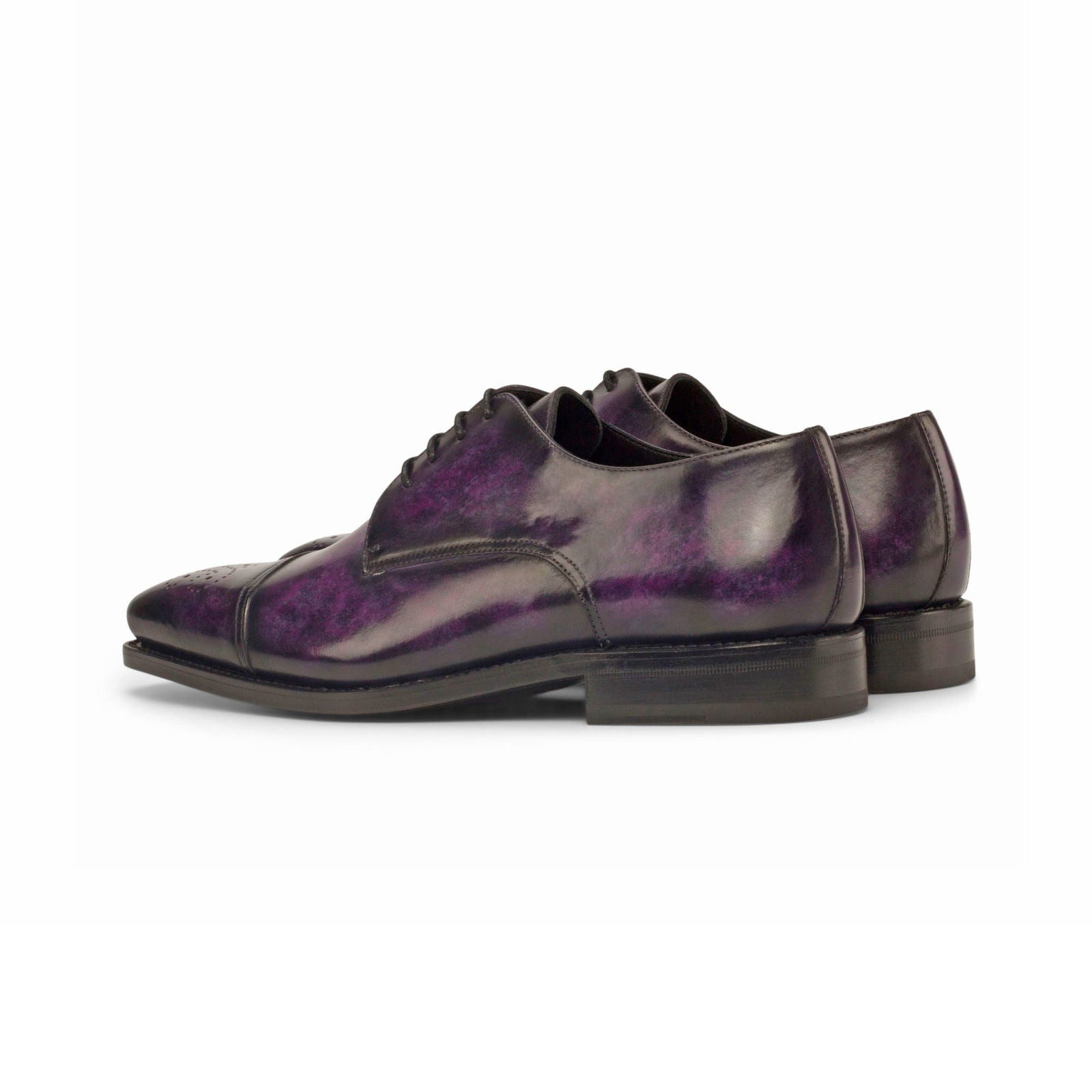 Patina Derby Shoes LYNDON - Milanese Leather