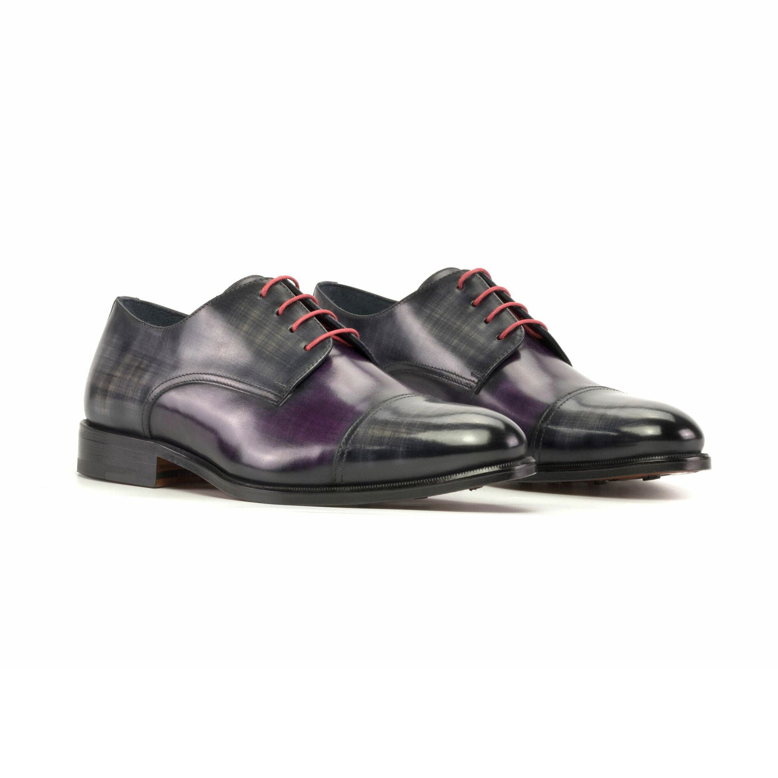 Patina Derby Shoes NESBITT - Milanese Leather