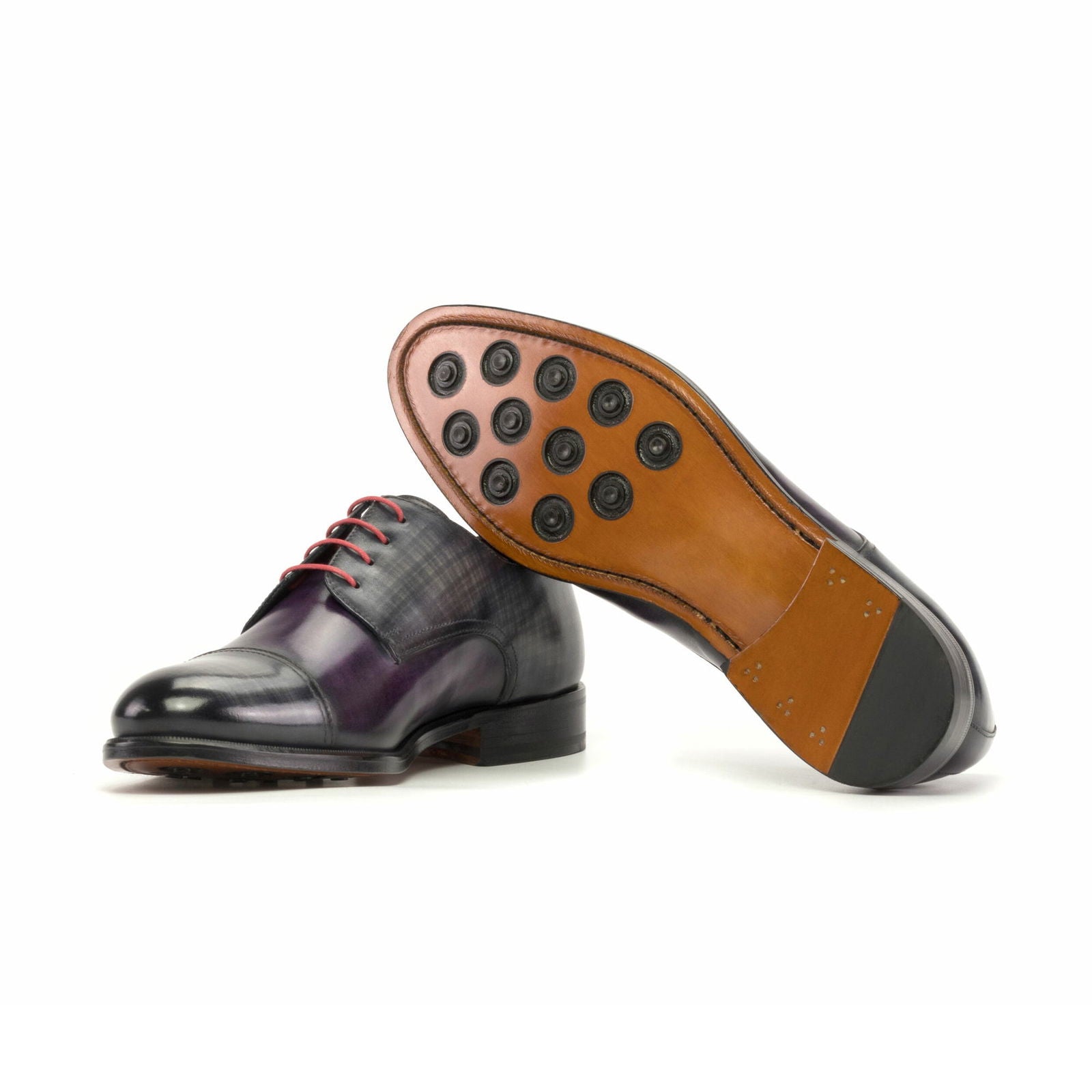 Patina Derby Shoes NESBITT - Milanese Leather