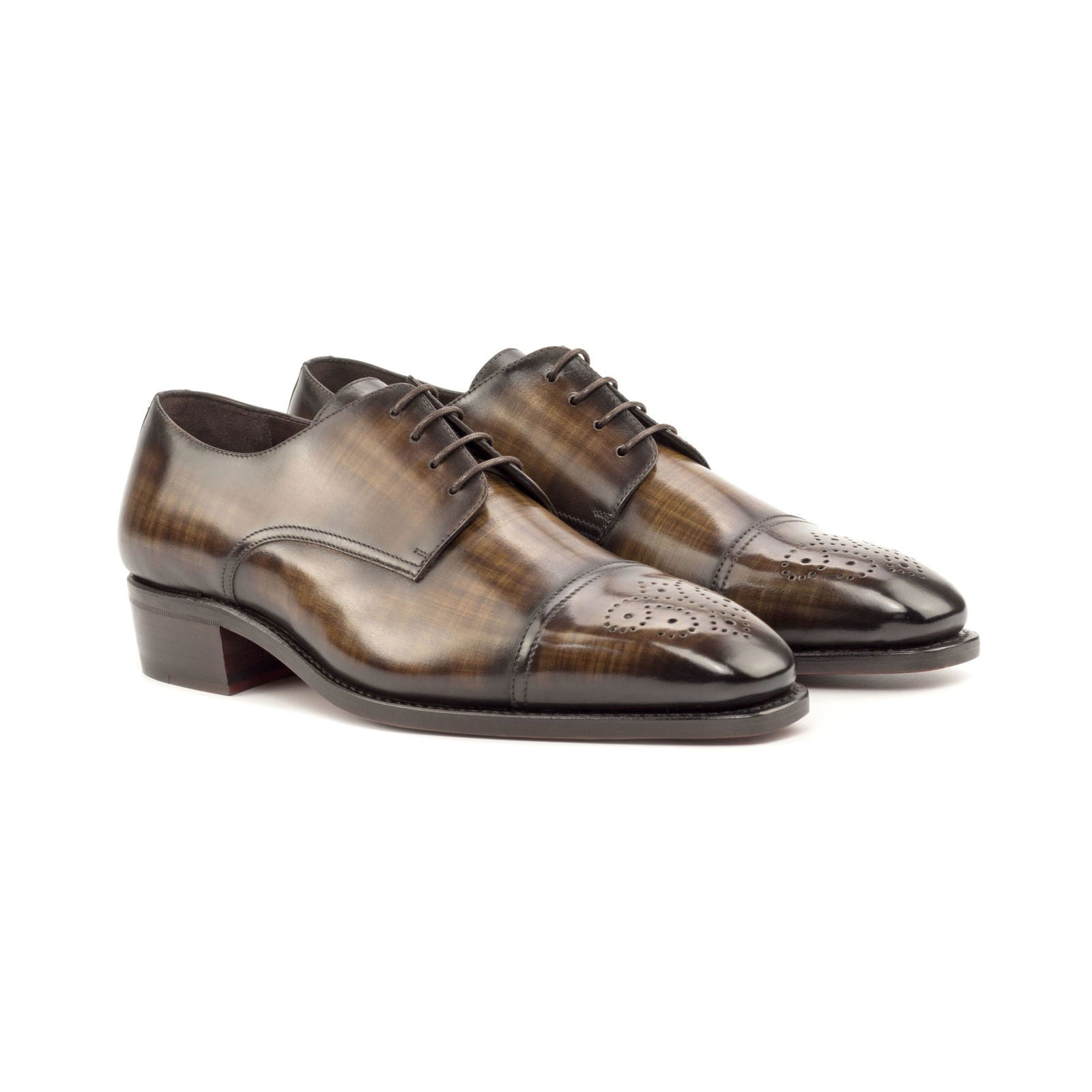 Patina Derby Shoes VARADERO - Milanese Leather