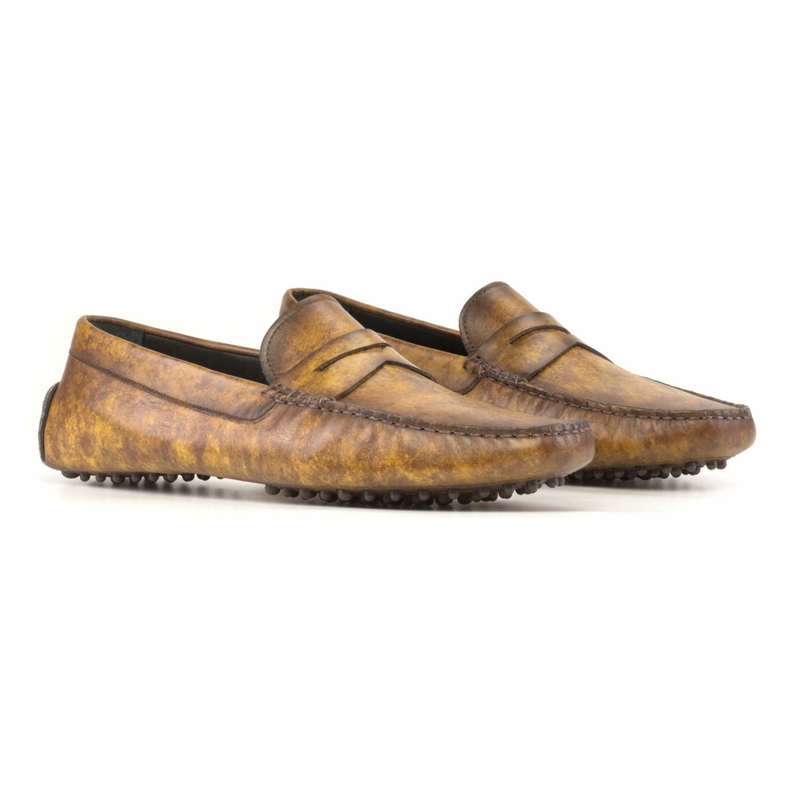 Patina Driving Shoes SAINZ - Milanese Leather