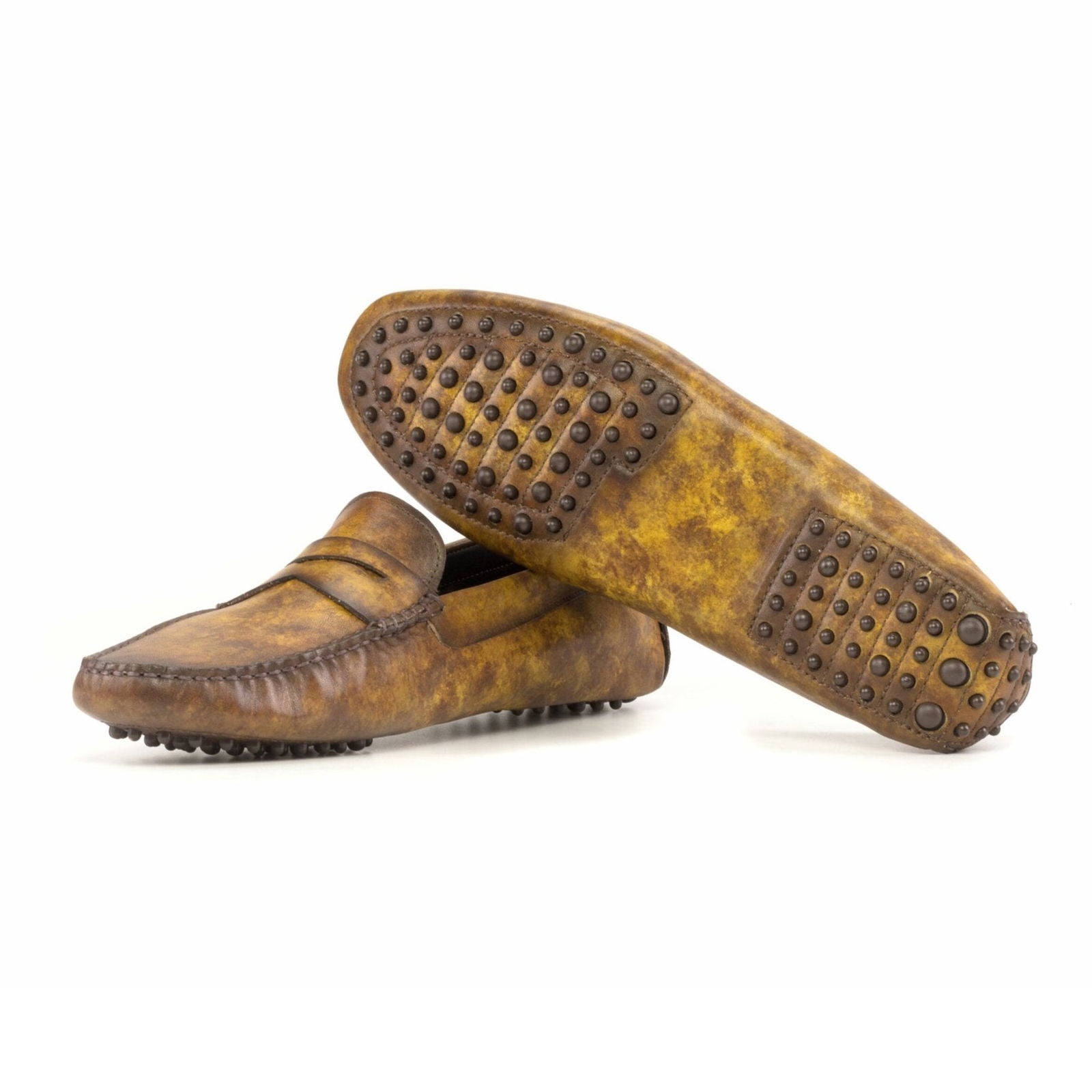 Patina Driving Shoes SAINZ - Milanese Leather