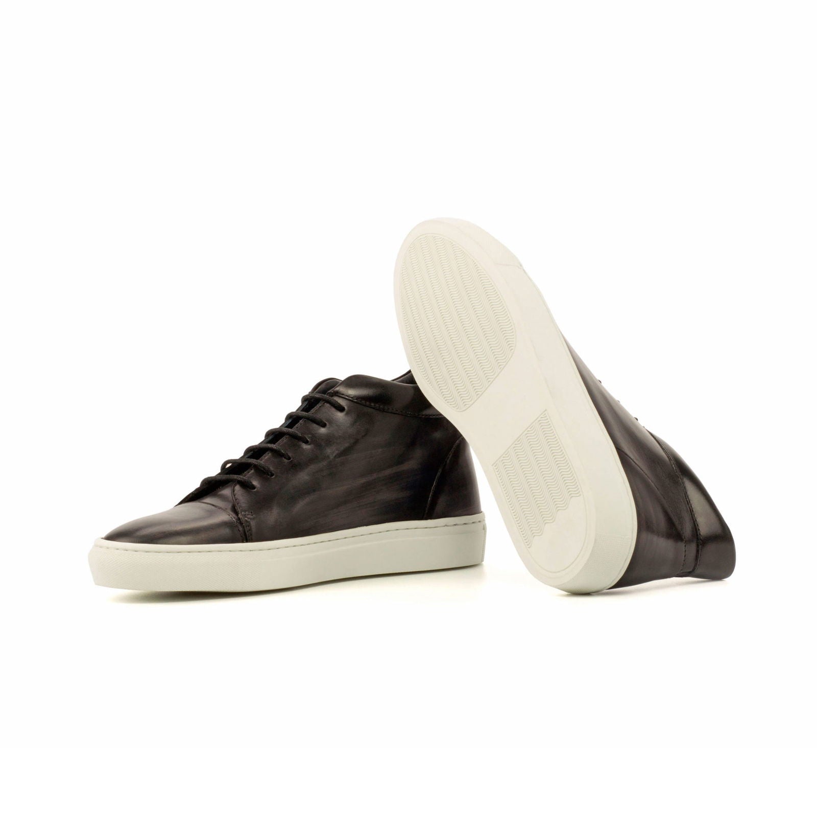 Patina High-Top Sneakers JETT - Milanese Leather